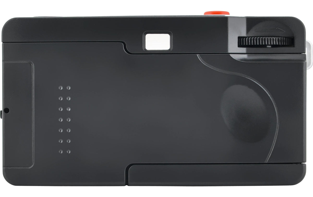 AgfaPhoto 603001 – Kompakt-Filmkamera, 35 mm, 32 mm, f/9, eingebauter Blitz, Rot