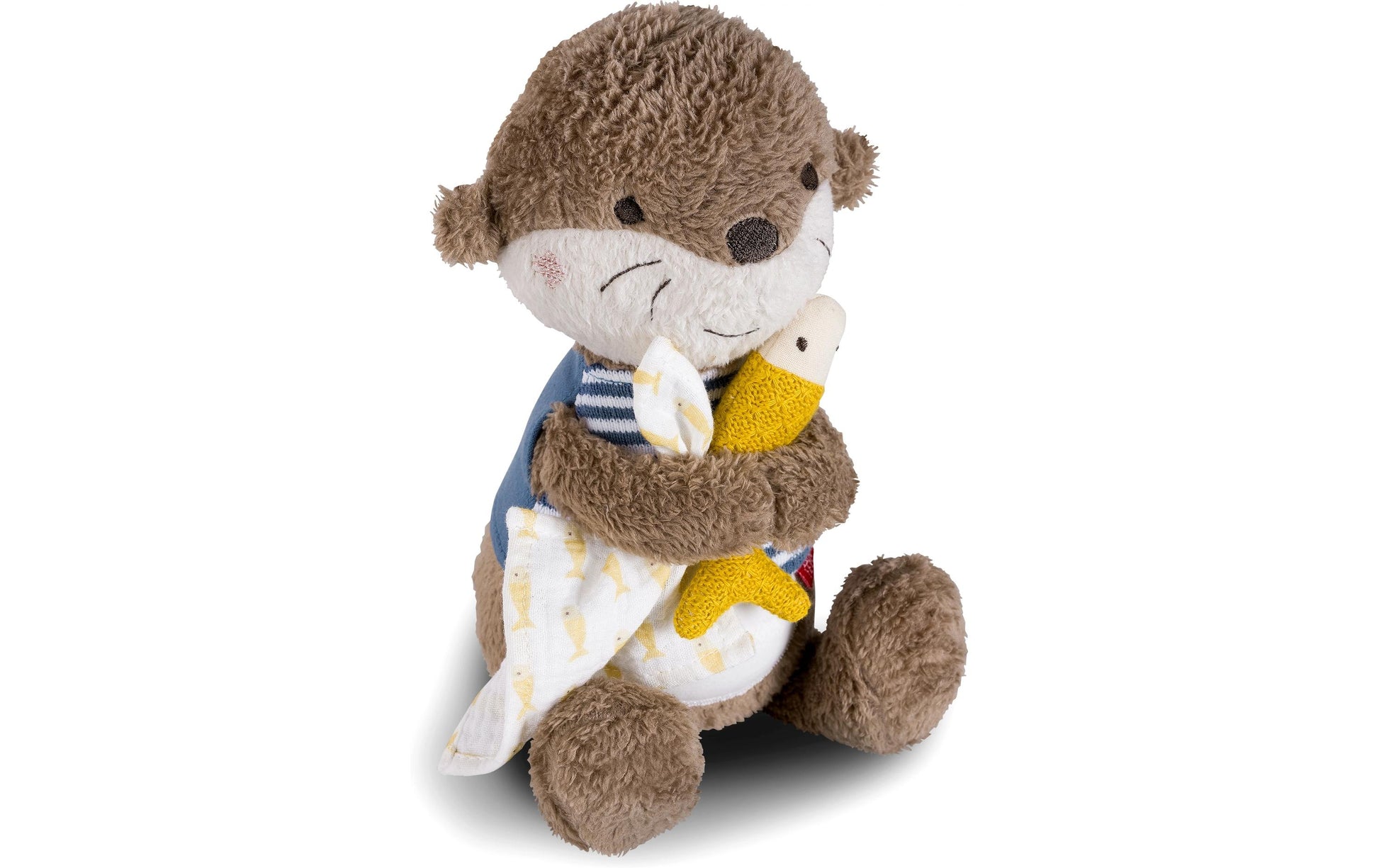 Fehn Nachtlicht Otter Theo – Batteriebetrieben, 27 cm – Mehrfarbig
