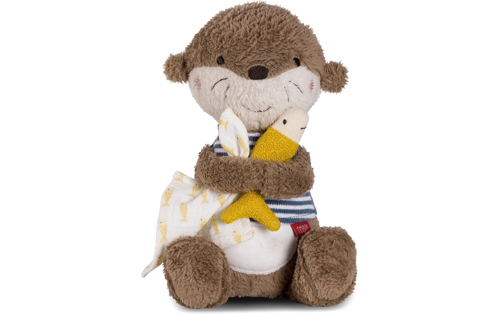 Fehn Nachtlicht Otter Theo – Batteriebetrieben, 27 cm – Mehrfarbig