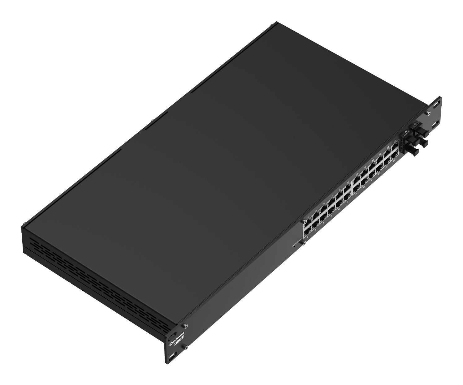 Teltonika SWM281 – Managed Switch – 24×GbE, 4×SFP, L2+, 19" Rack