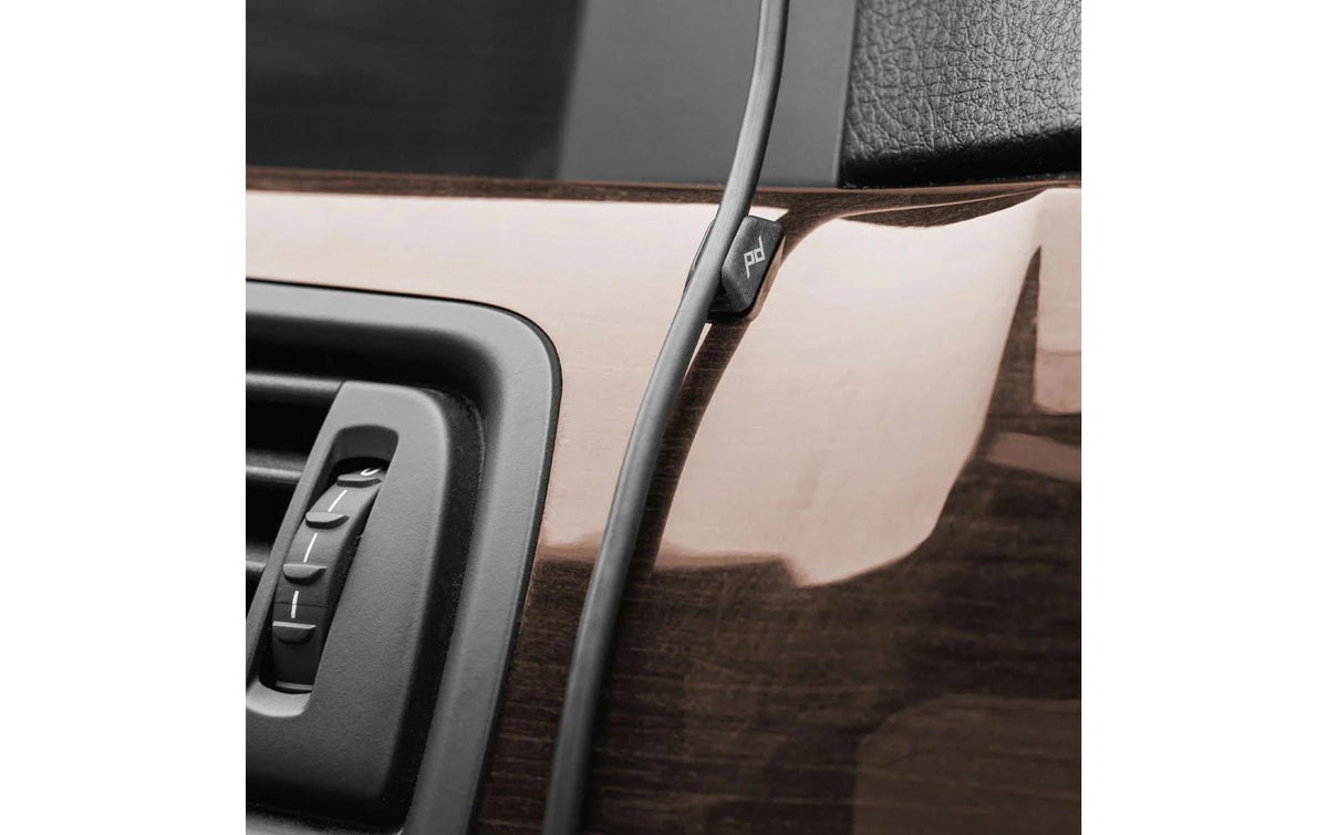 Peak Design Auto-Halterung, magnetische Montage, kabelloses Laden (USB-C) – universal – Schwarz