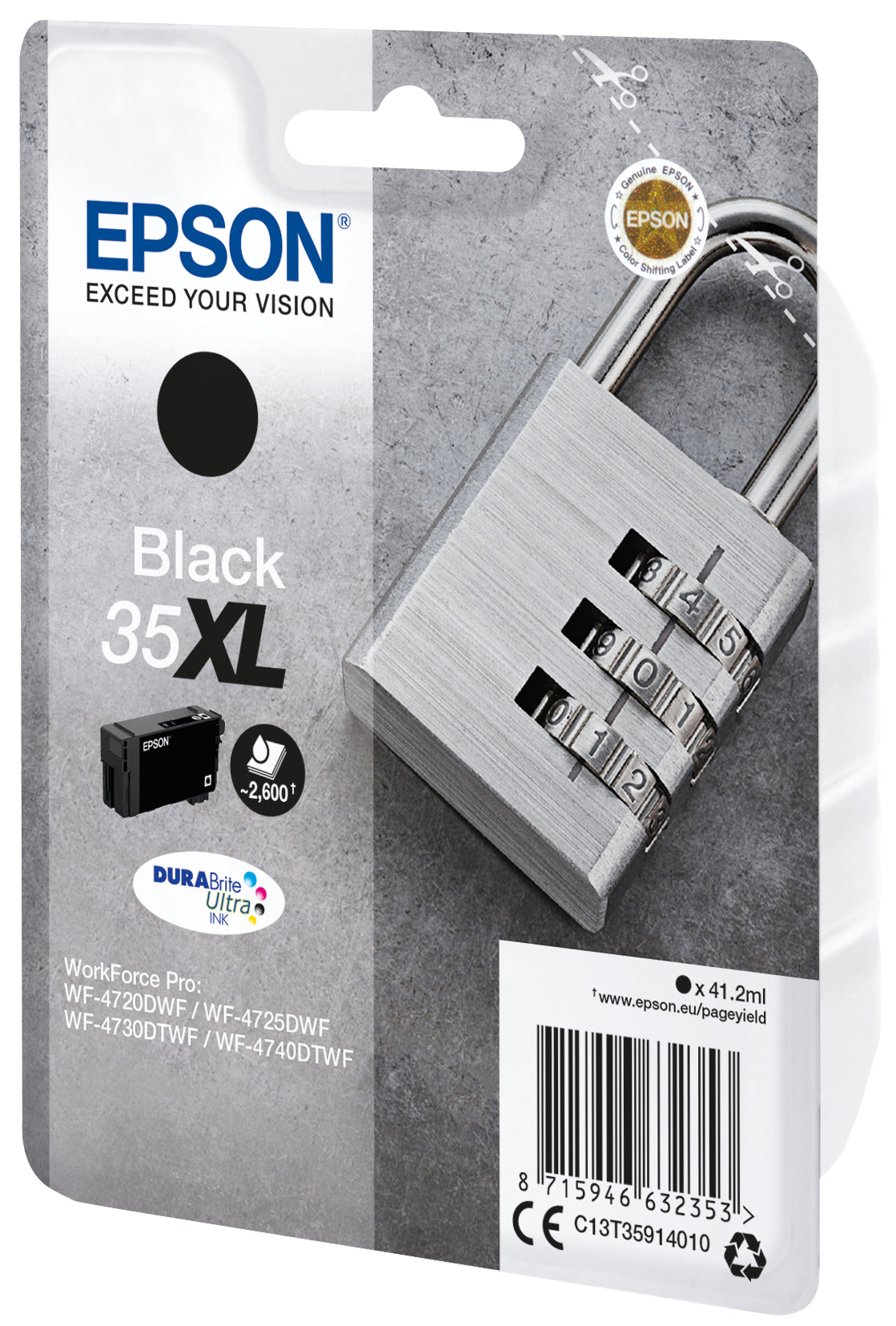 Epson Tintenpatrone – DURABrite Ultra, Pigmenttinte, T359140