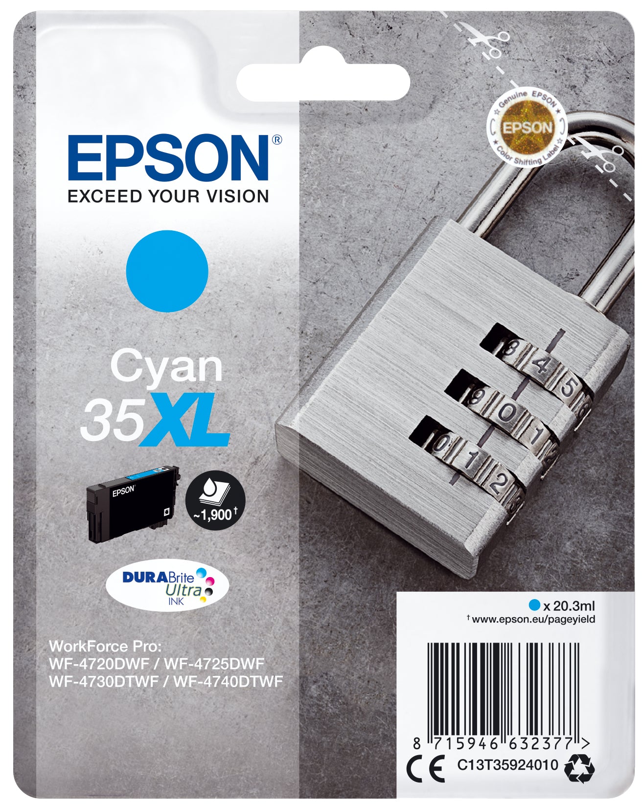 Epson T359240 Cyan 35XL – Original