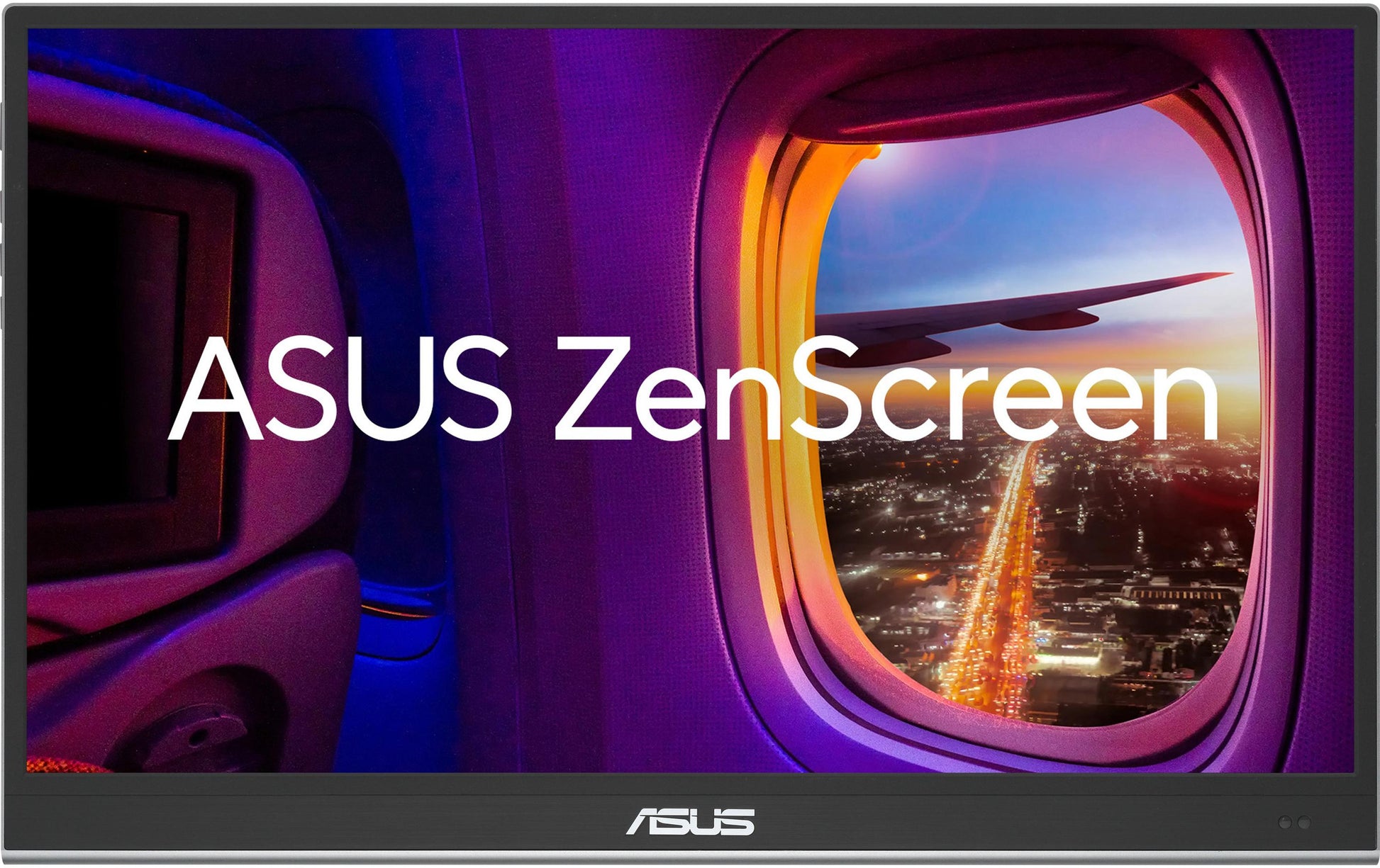 ASUS Zenscreen MQ16AHE – Portabler Monitor, 15,6", 1920 × 1080 (Full HD), OLED, Silber