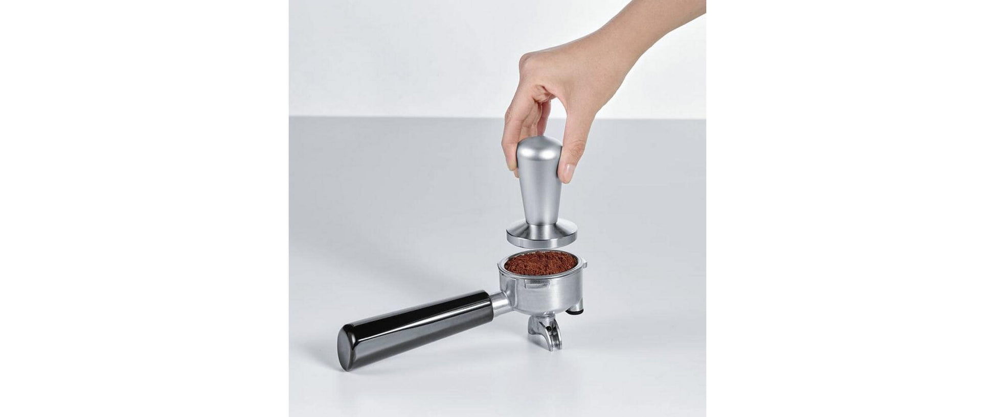 Polti COFFEA G50S Espressomaschine (Siebträger) – 15 bar, 2,8 l, Milchschaumdüse, Silber/Schwarz