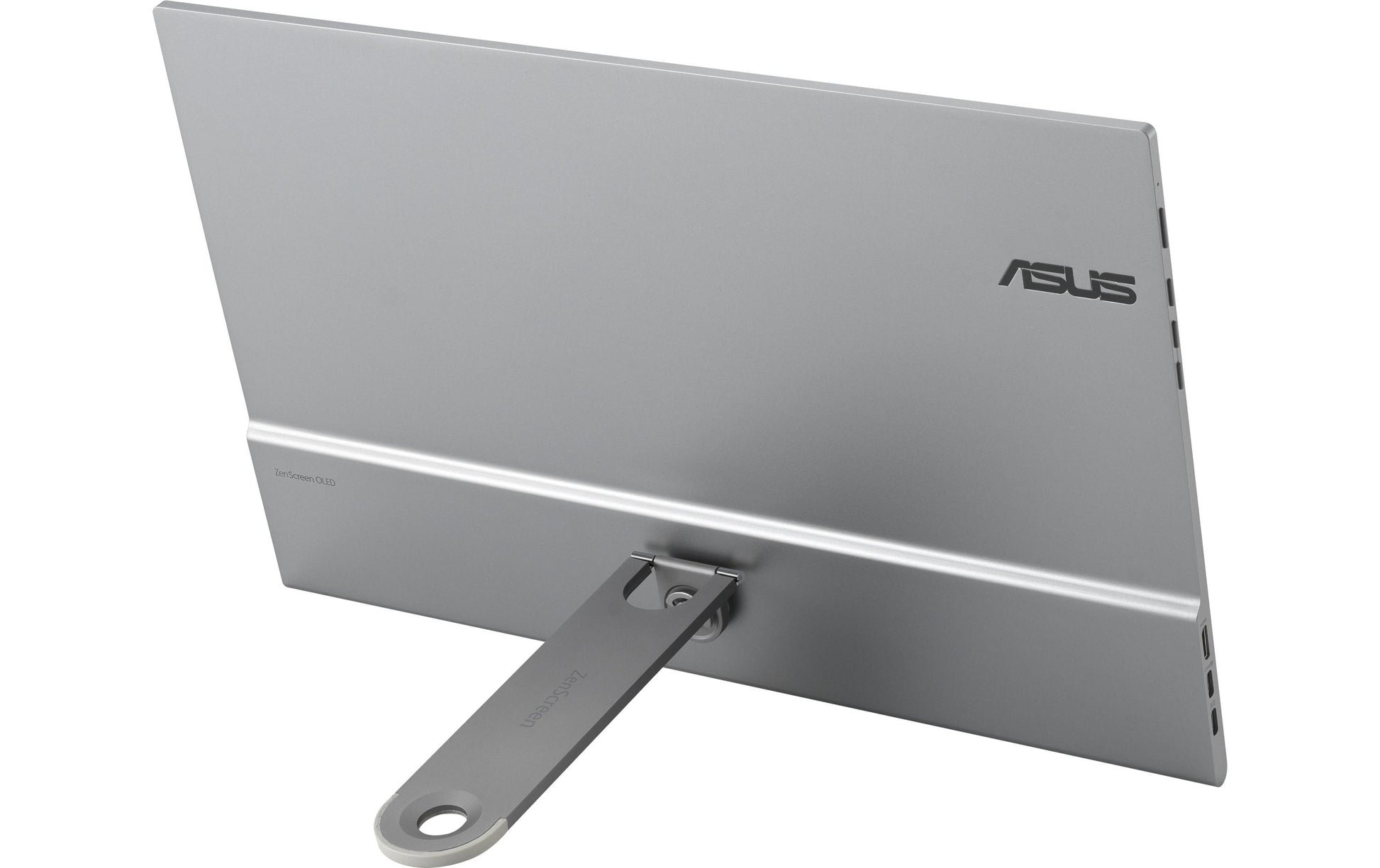 ASUS Zenscreen MQ16AHE – Portabler Monitor, 15,6", 1920 × 1080 (Full HD), OLED, Silber