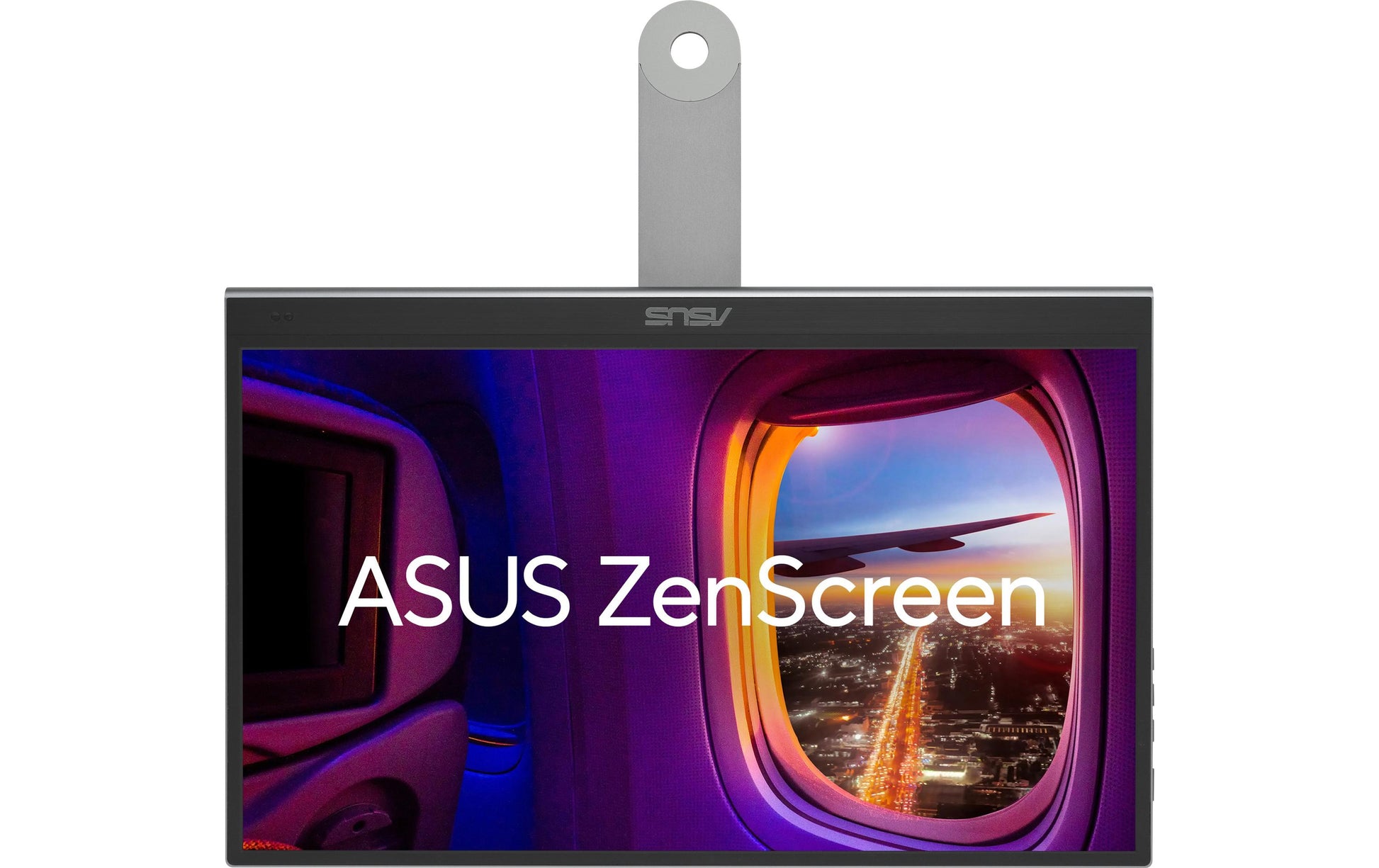 ASUS Zenscreen MQ16AHE – Portabler Monitor, 15,6", 1920 × 1080 (Full HD), OLED, Silber