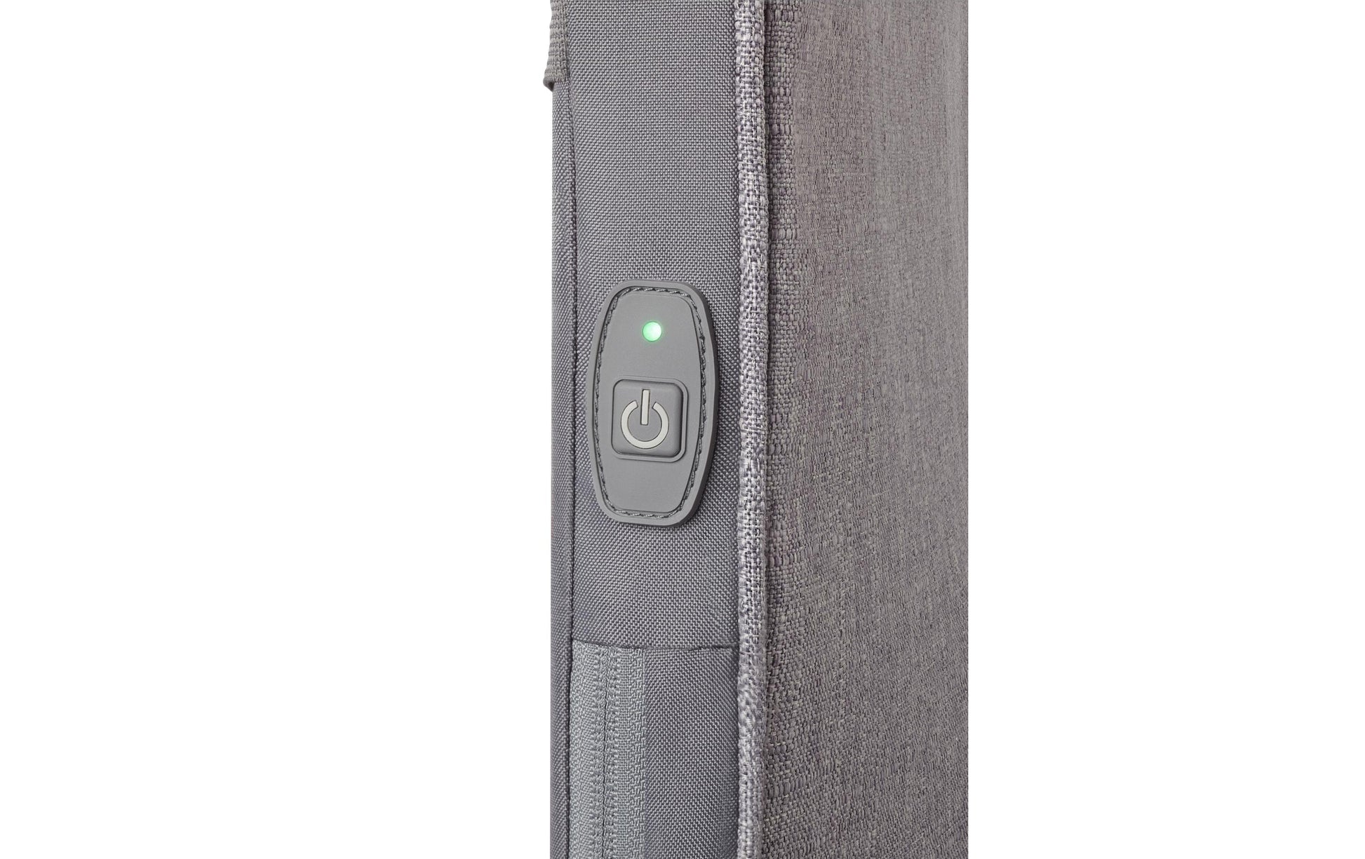 Beurer Massagesitzauflage – Grau, 2600 g, Shiatsu, 2 Stufen, für Rücken