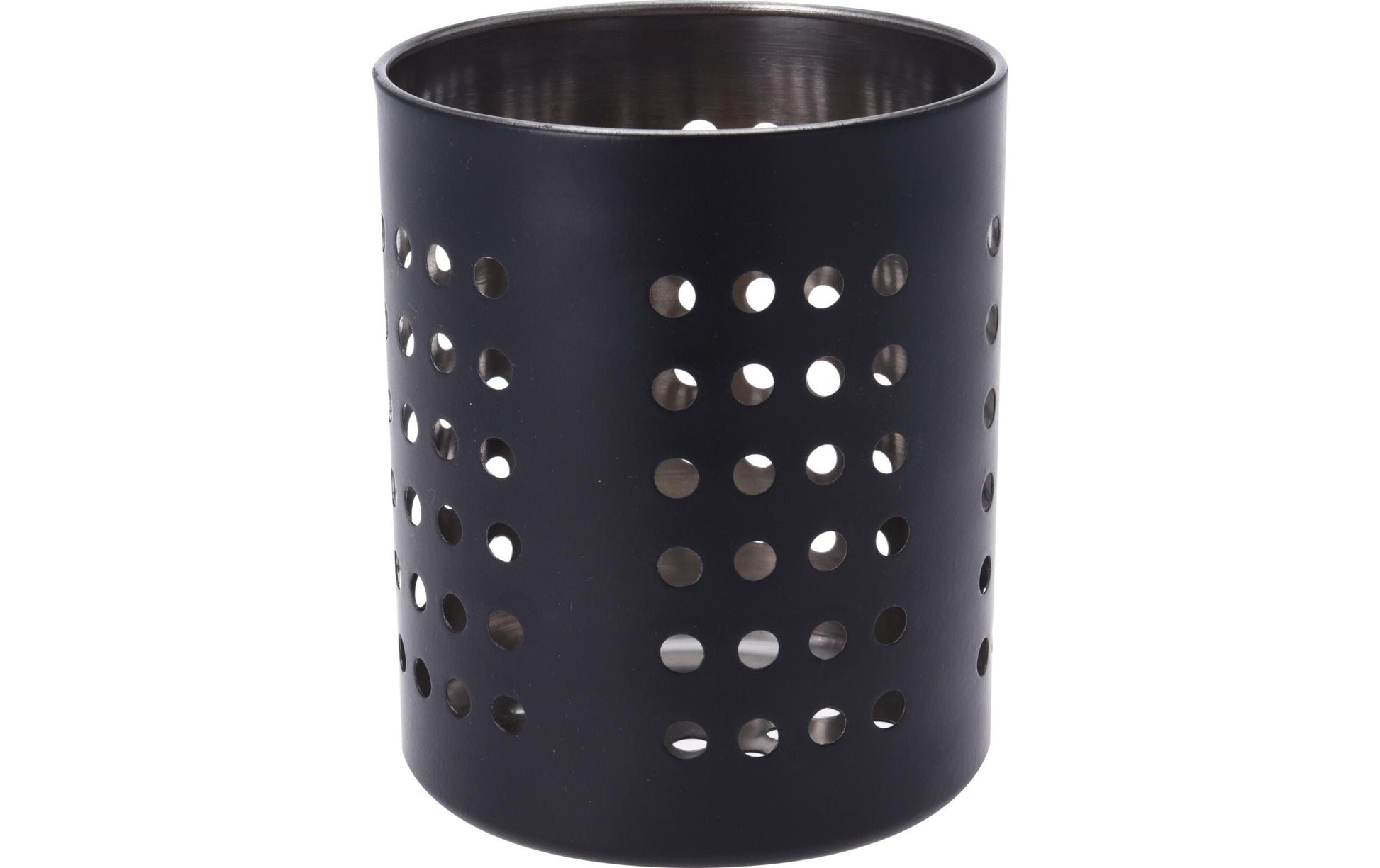 Furber Utensilienhalter Ø 10,5 × 13,1 cm, Edelstahl, schwarz