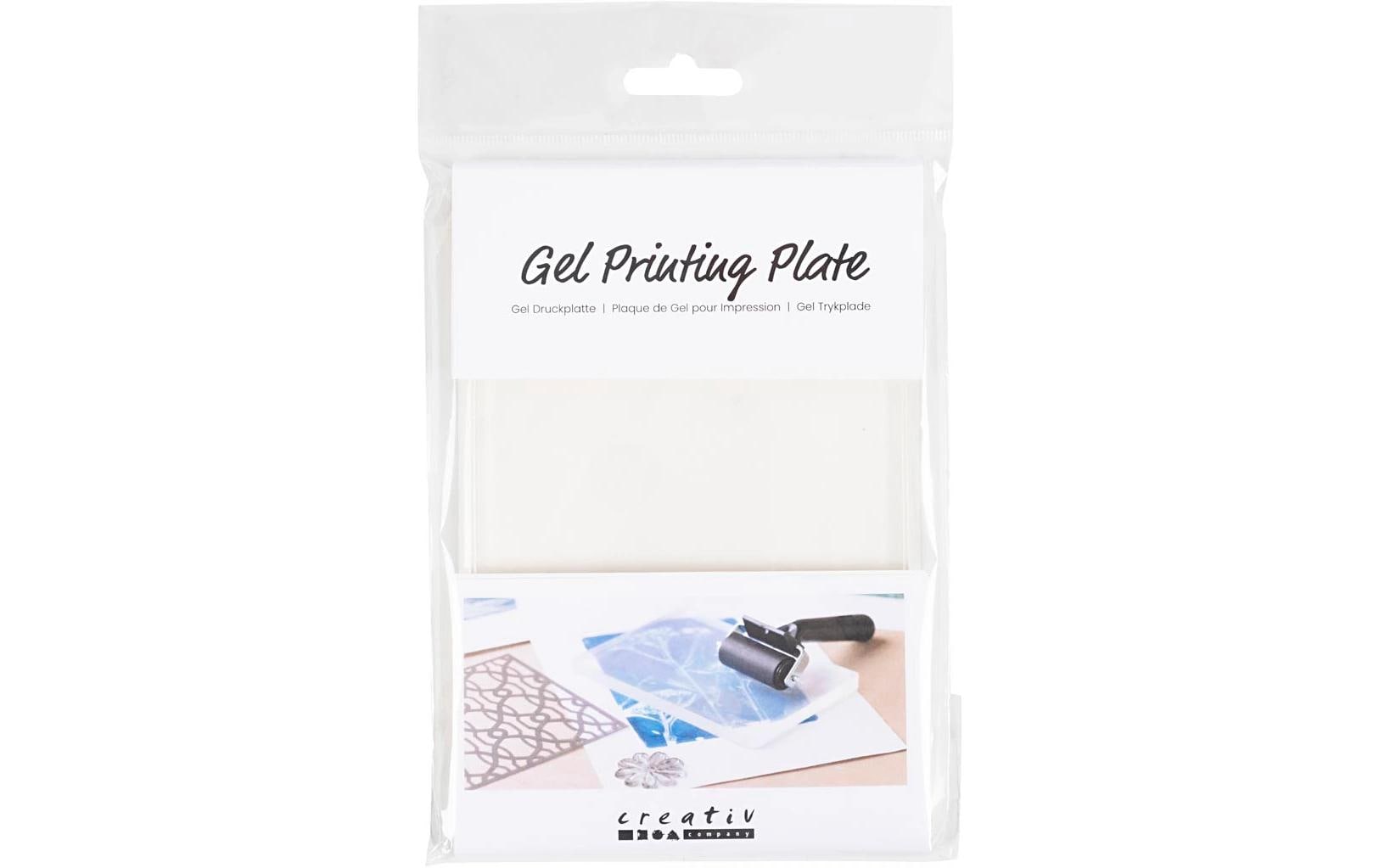 Creativ Company Arbeitsplatte Linoldruck – transparent – 12,7 × 17,8 cm, 10 Stück