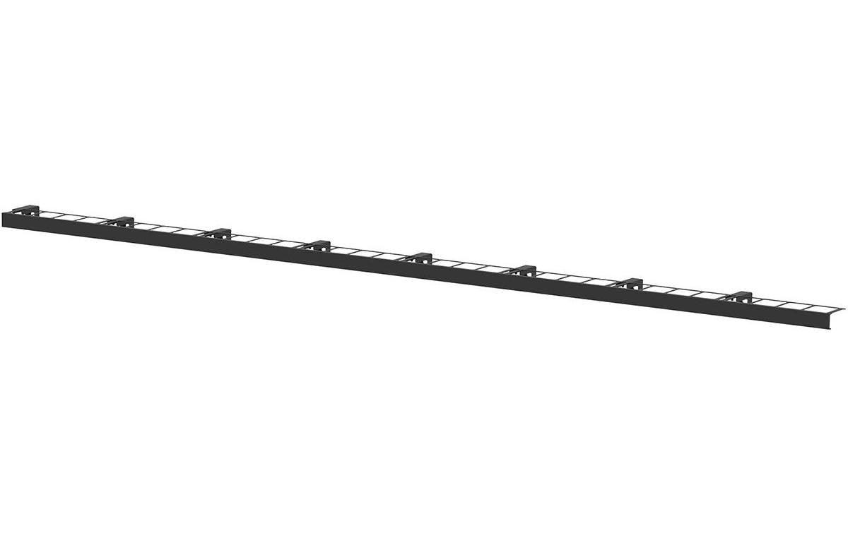 Peerless AV DS-LEDTK-6V – Wandhalterung, für Universal LED-Wand, Schwarz, belüftet, 1'829 × 38 × 150 mm