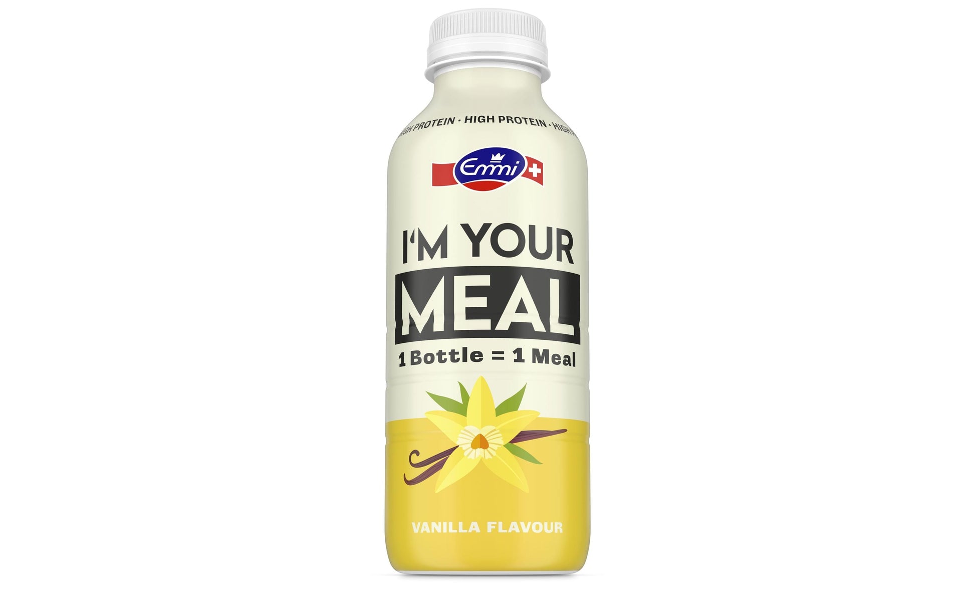 I'm your meal Emmi – Trinkmahlzeit, Vanille, laktosefrei, UHT – 6 × 5 dl