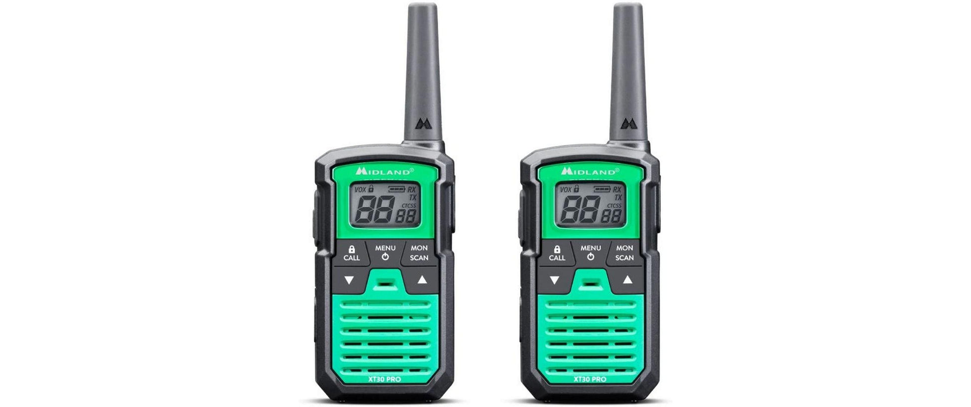 Midland XT30 Pro – Handfunkgerät, spritzwassergeschützt, 6 km Reichweite, 16 Kanäle