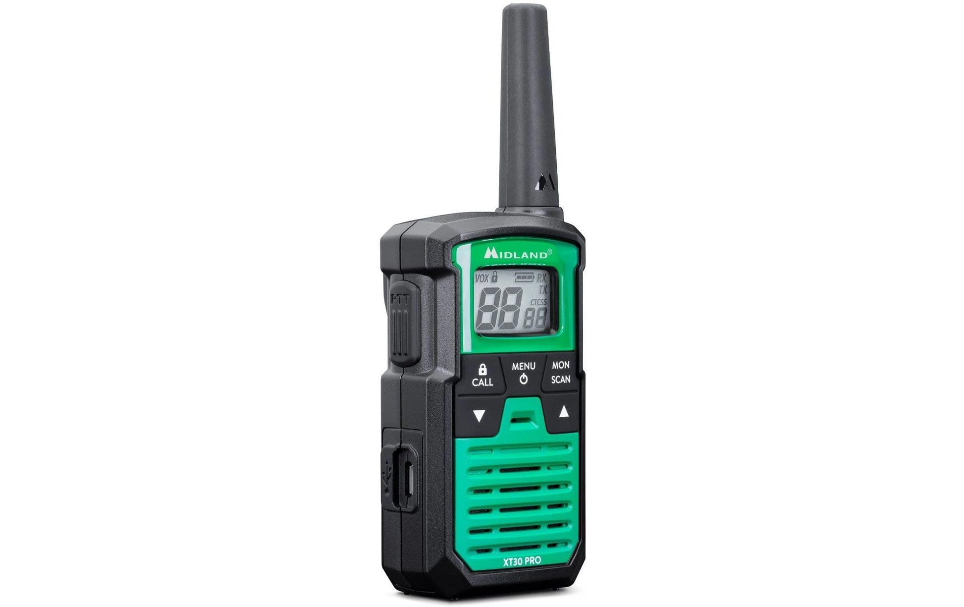 Midland XT30 Pro – Handfunkgerät, spritzwassergeschützt, 6 km Reichweite, 16 Kanäle