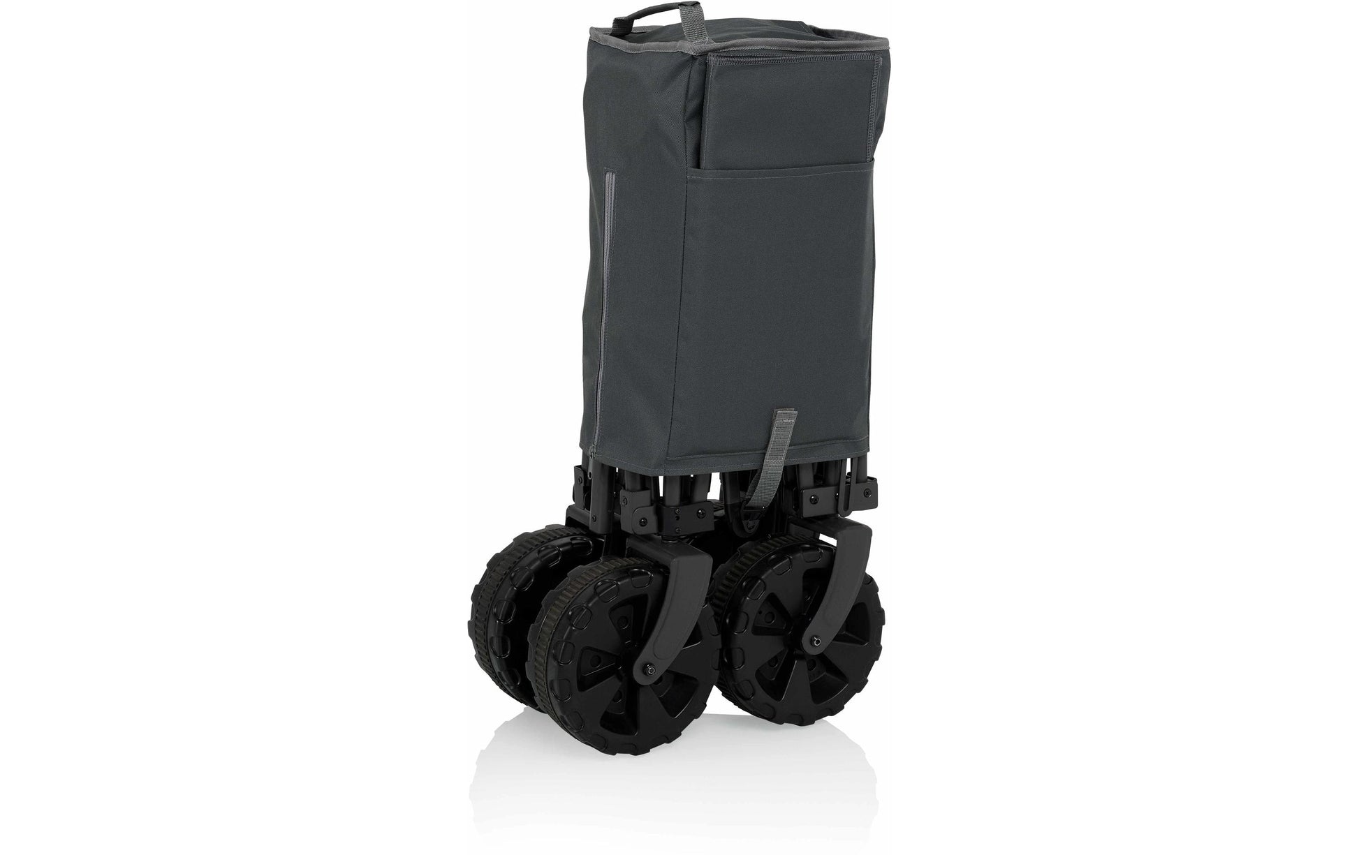 CamPart Travel Faltbarer Trolley Saint-Michel – faltbar, Tragkraft 70 kg – 103 l, 94×49×91 cm – schwarz/blau