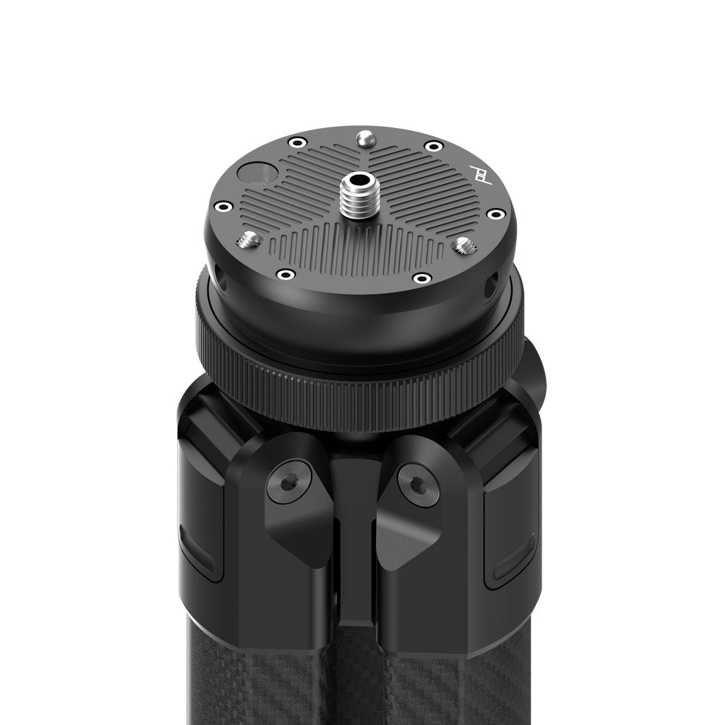 Peak Design Pro Leveling Base – 18,1 kg Traglast, 114 mm, 3/8" Stativgewinde – für Pro, Pro Tall, Pro Lite