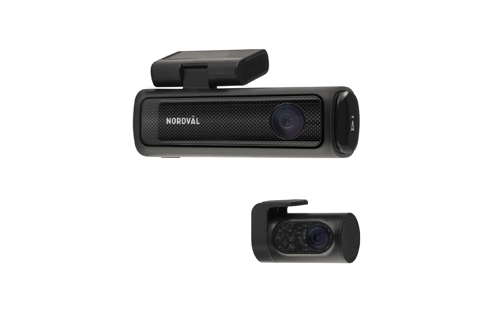 NORDVAL 5K Single Dashcam – 5K, 30 fps, Front-/Heckkamera, GPS, WLAN, microSD bis 256 GB, H.265, Schwarz