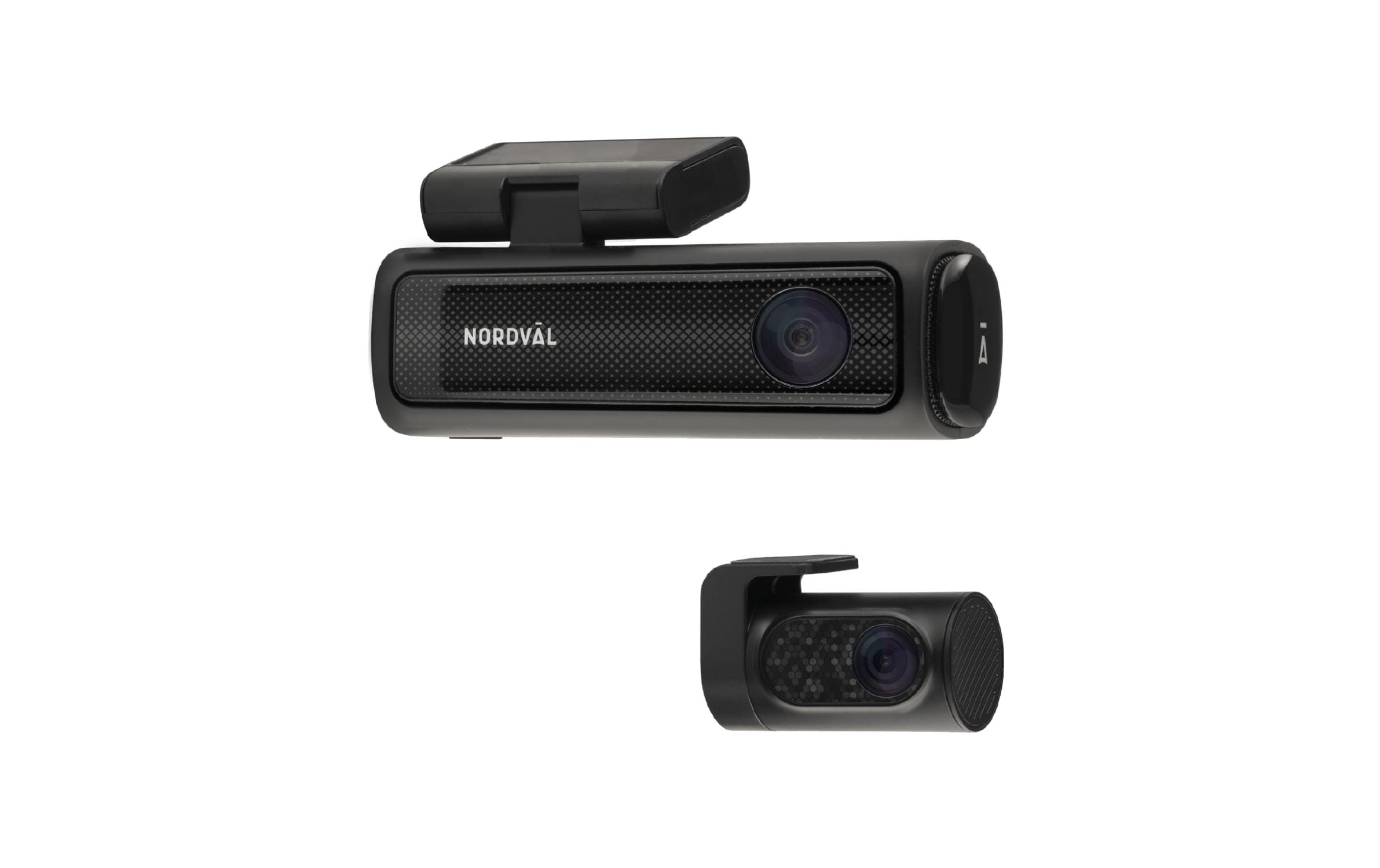 NORDVAL 5K Single Dashcam – 5K, 30 fps, Front-/Heckkamera, GPS, WLAN, microSD bis 256 GB, H.265, Schwarz
