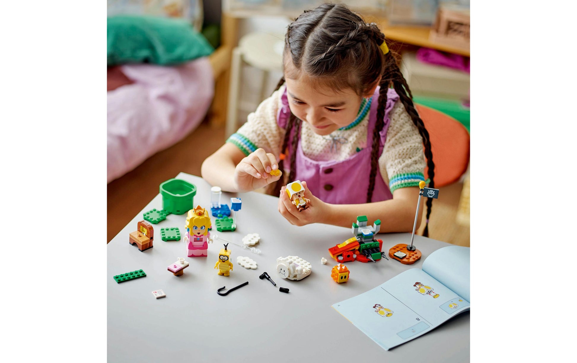 LEGO 3D Puzzle Super Mario (Peach) – 208 Teile – ab 6 Jahren – 26,2 × 5,9 × 28,2 cm