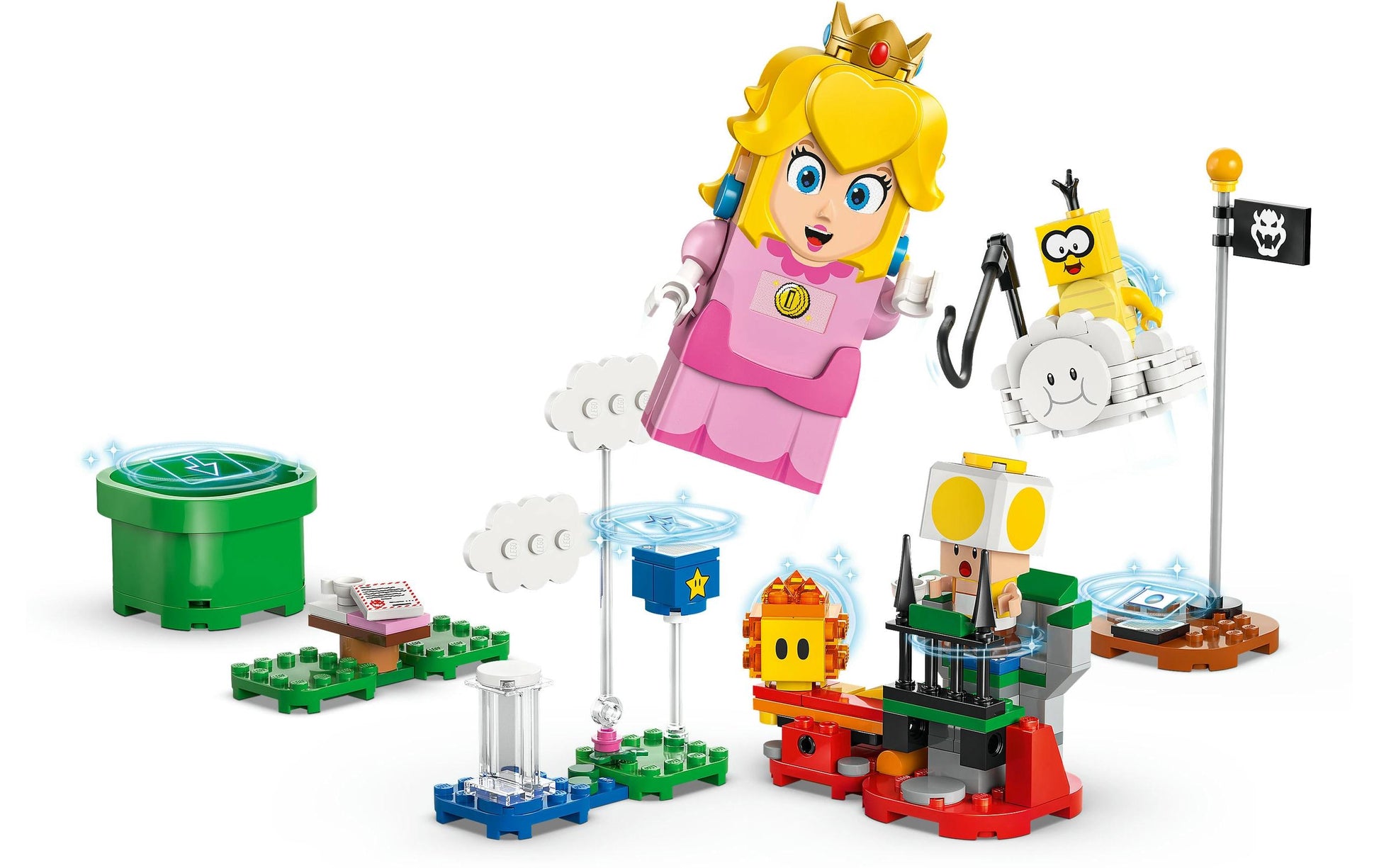 LEGO 3D Puzzle Super Mario (Peach) – 208 Teile – ab 6 Jahren – 26,2 × 5,9 × 28,2 cm