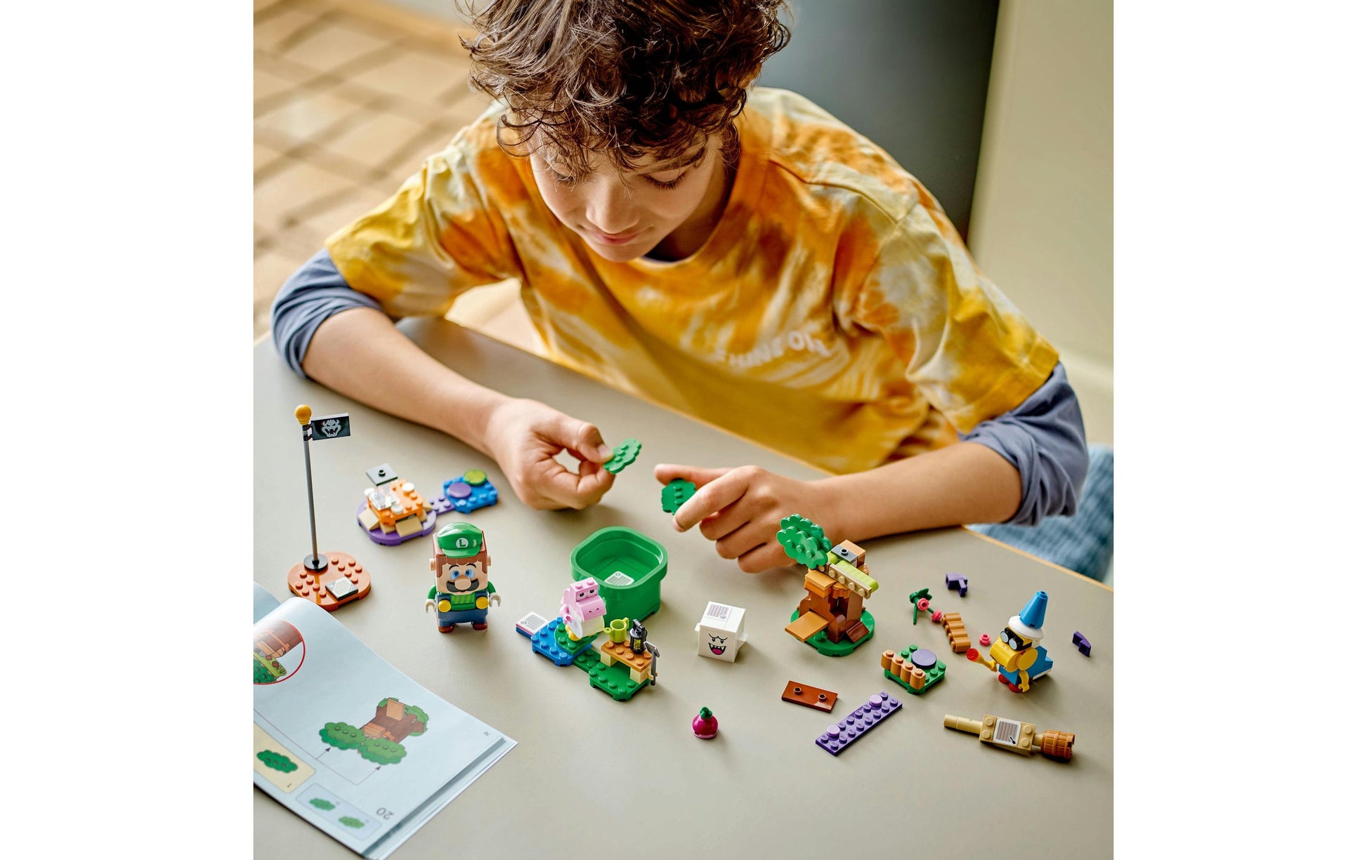 LEGO Super Mario Interaktives Luigi Bauset – 210-teilig – 2× LR03 (AAA) – ab 6 J.