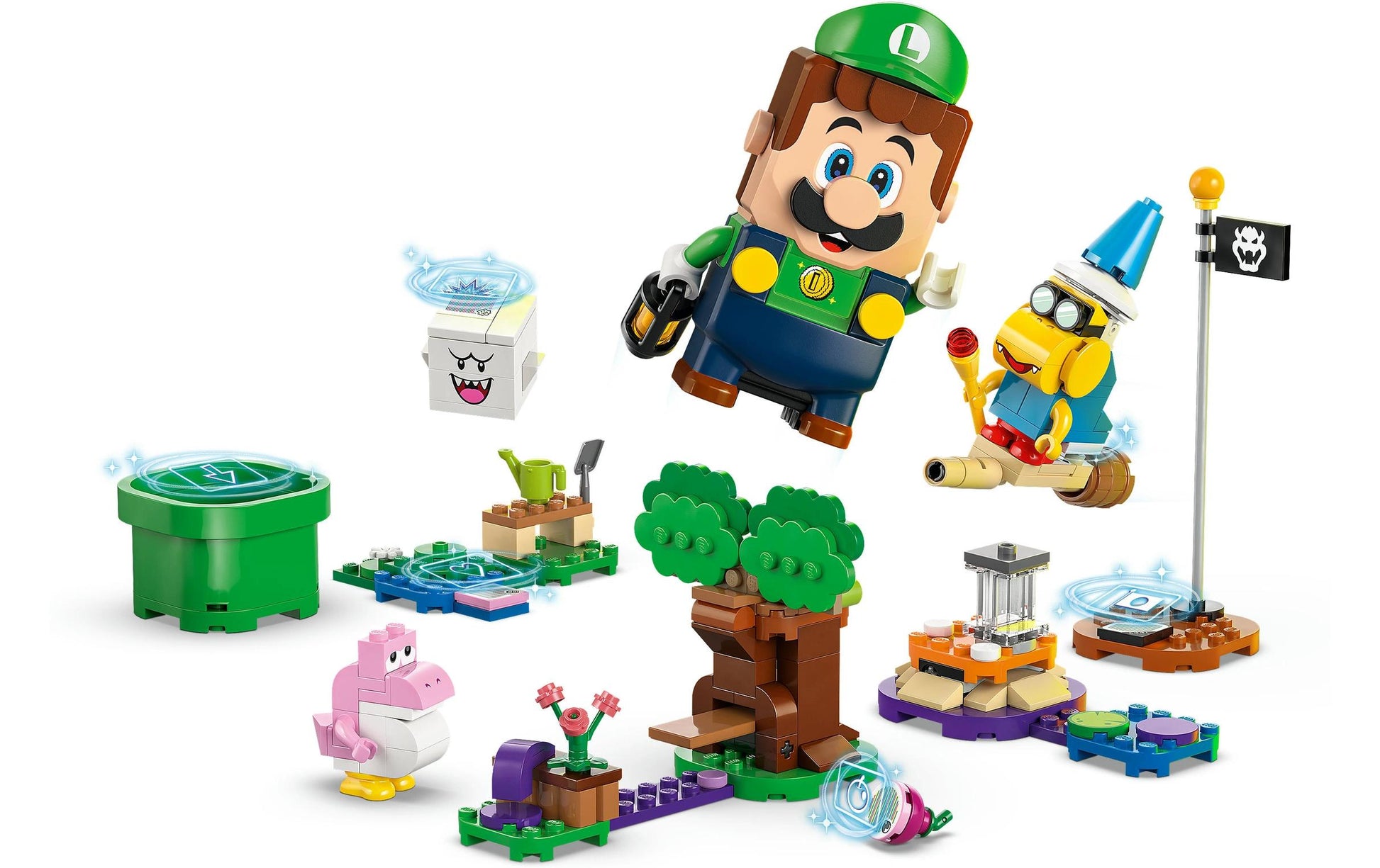 LEGO Super Mario Interaktives Luigi Bauset – 210-teilig – 2× LR03 (AAA) – ab 6 J.