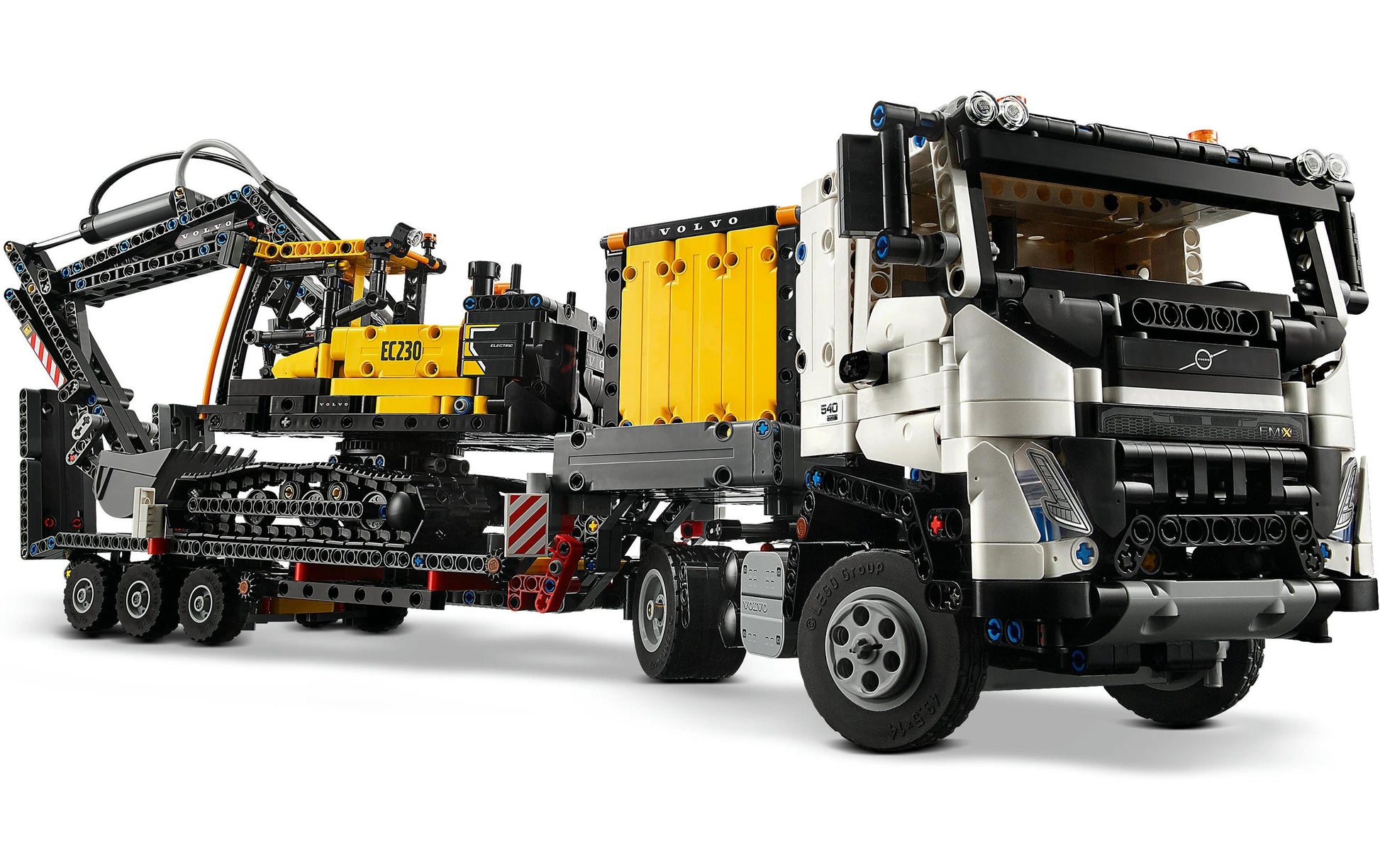 LEGO Technic Volvo FMX Lastwagen mit EC230 Raupenbagger 3D-Puzzle – 2274-teilig – 13 × 8 × 68 cm – ab 10 J.