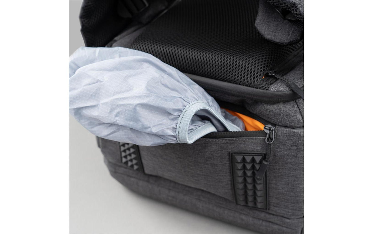 Dörr Prag Pro Kamerarucksack – Polyester, 20 l, 150 × 290 × 460 mm – Grau
