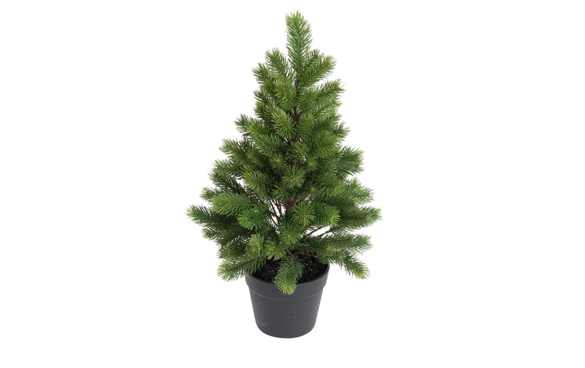 Botanic-Haus Künstlicher Baum – Ø 60 × 60 cm – Kunststoff, Grün, 4-teilig