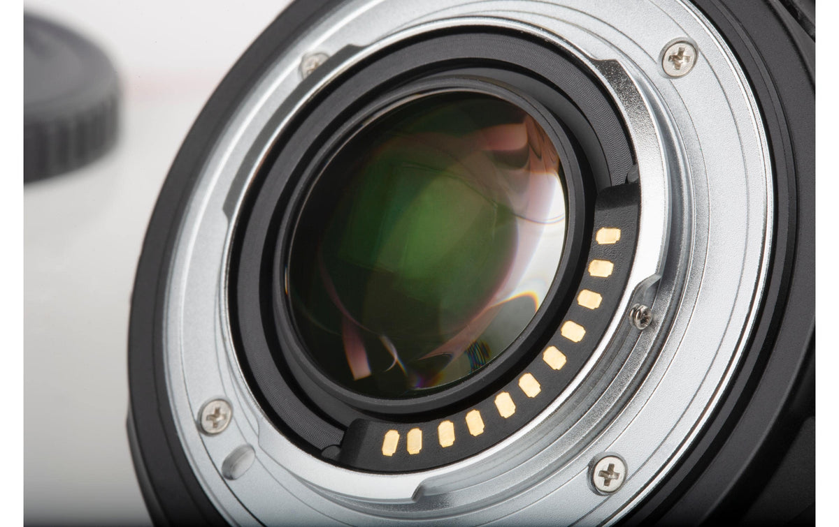 Viltrox EF-M2 II Adapter (Canon EF → M4/3) – 67 mm, 0,71×, 20 mm – für Olympus, Panasonic – Schwarz/Silber