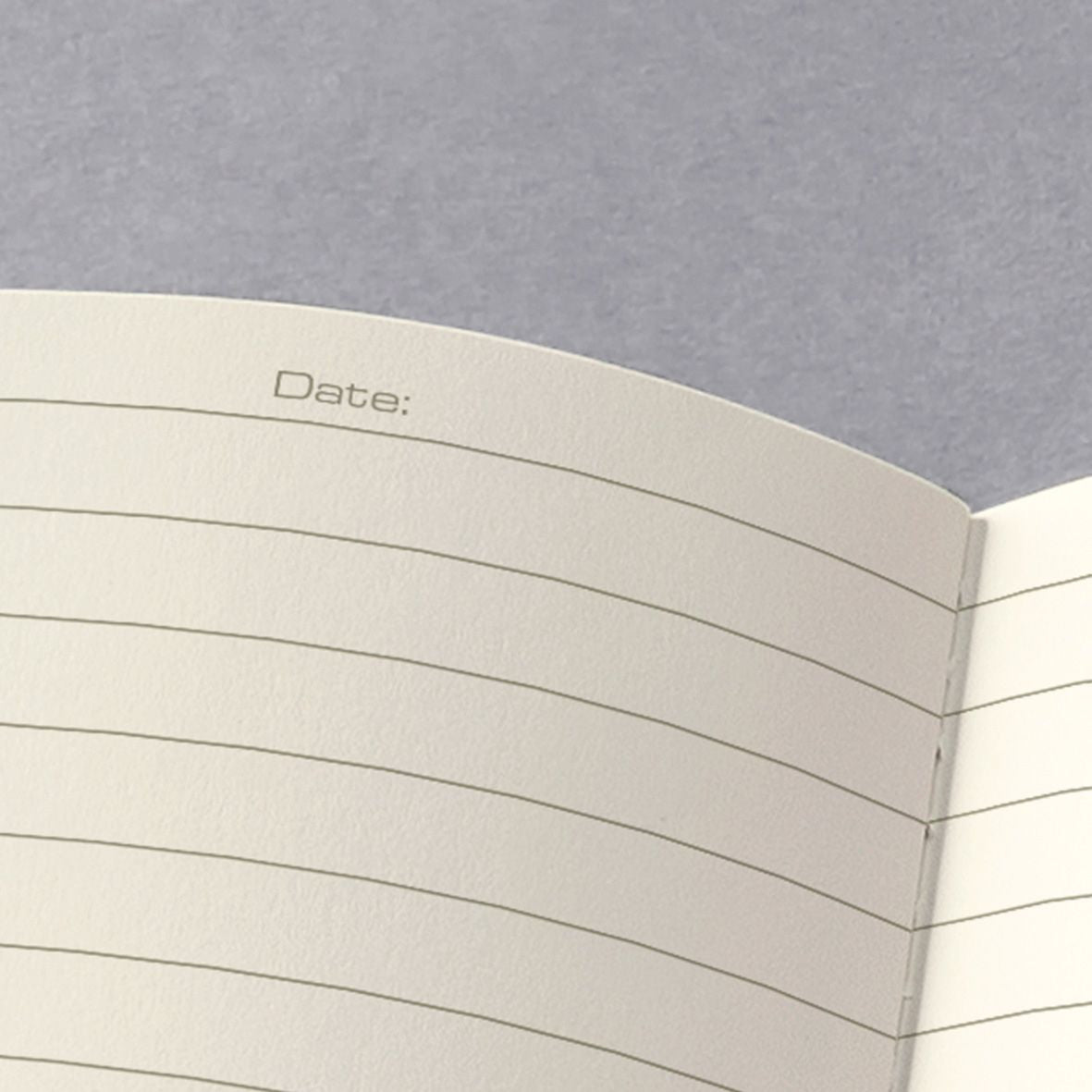 Sigel Notizheft, 187 × 270 mm, liniert, Fadenheftung, Softcover, 64 Seiten, 80 g/m² – schwarz