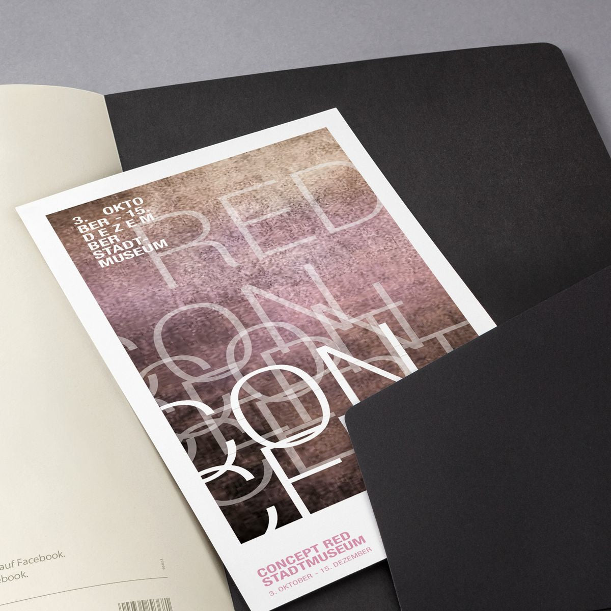 Sigel Notizheft, 187 × 270 mm, liniert, Fadenheftung, Softcover, 64 Seiten, 80 g/m² – schwarz