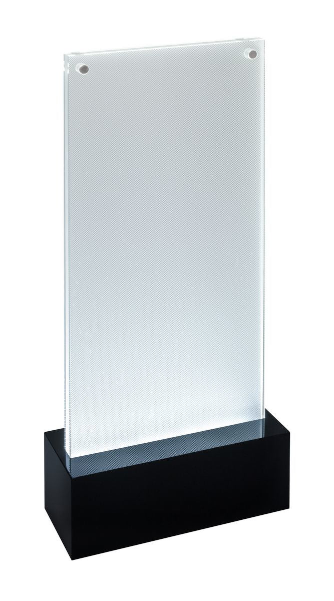 Sigel Tischaufsteller – 105 × 210 mm, transparent, wiederablösbar