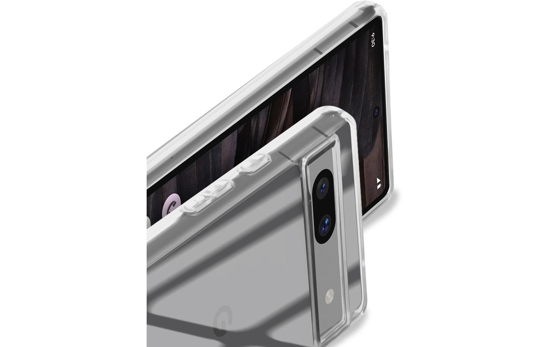 Nevox – Backcover – für Google Pixel 8A – Transparent – TPU/PC, stossgeschützt