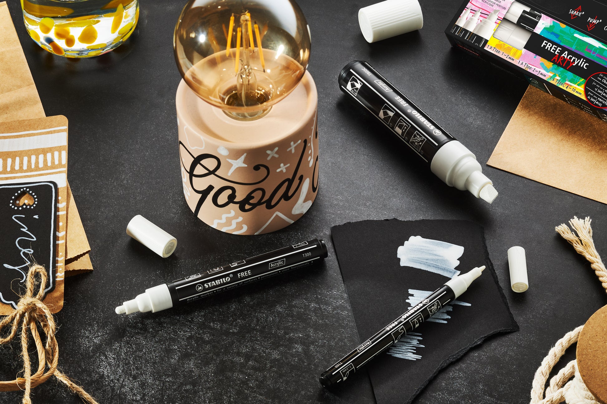 STABILO Acrylmarker – sortiert, 11-teiliges Set