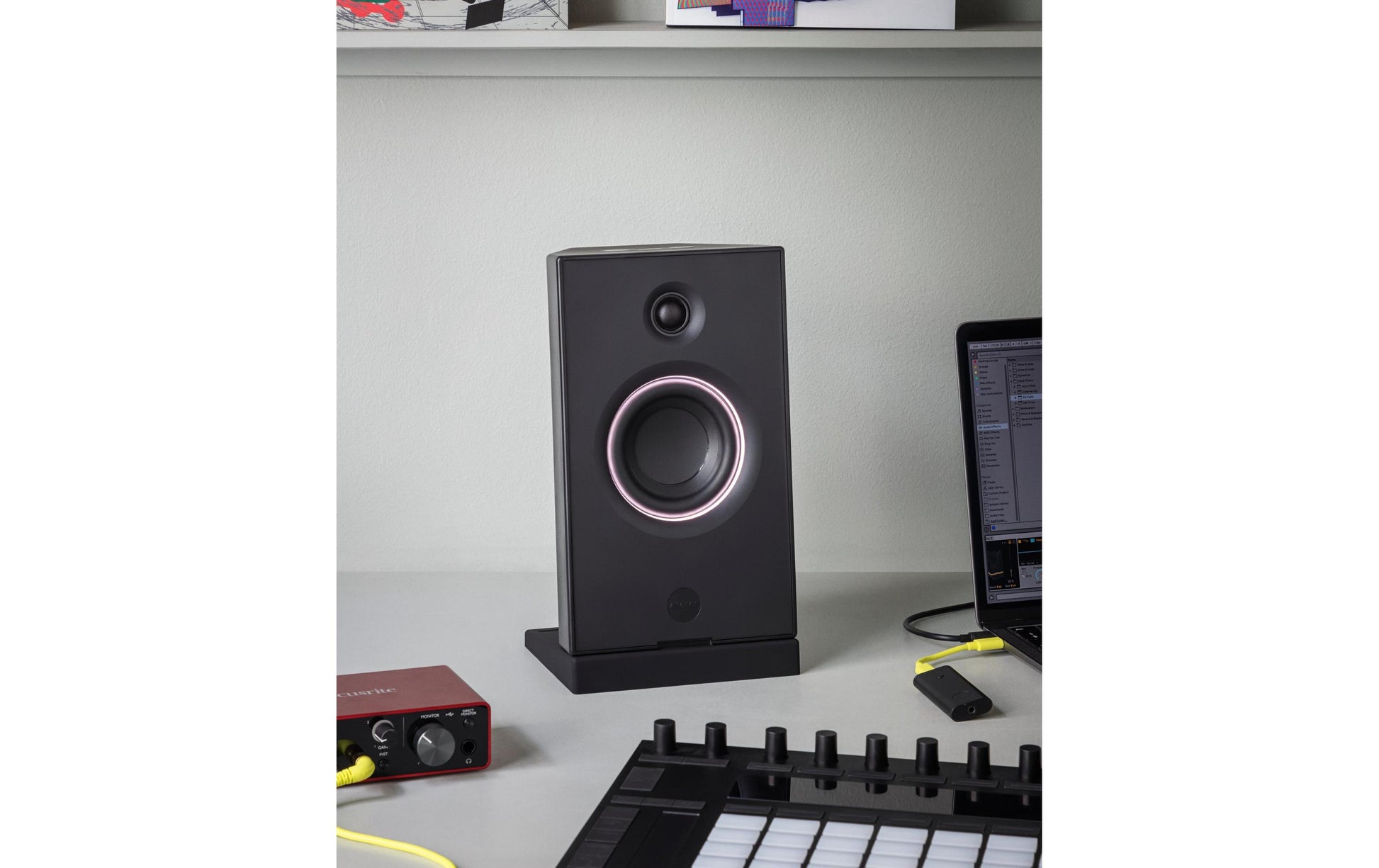 AIAIAI UNIT-4 Wireless+ – Studio-Monitor (aktiv) – 4", Multimedia/Desktop, Schwarz