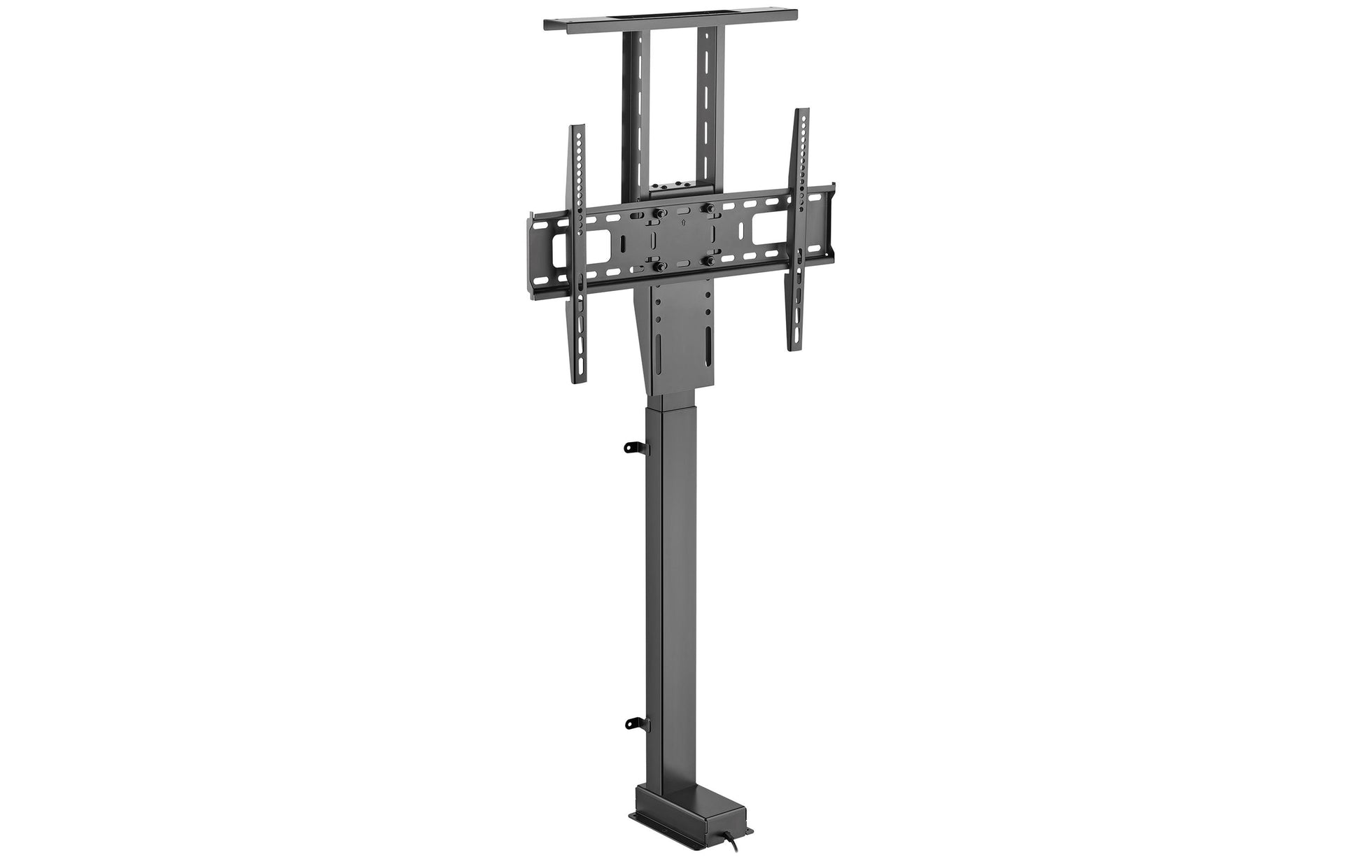 myWall HP 63-2 – Motorisierter Displayständer für 37–80", VESA 200×200–600×400, bis 60 kg, schwarz