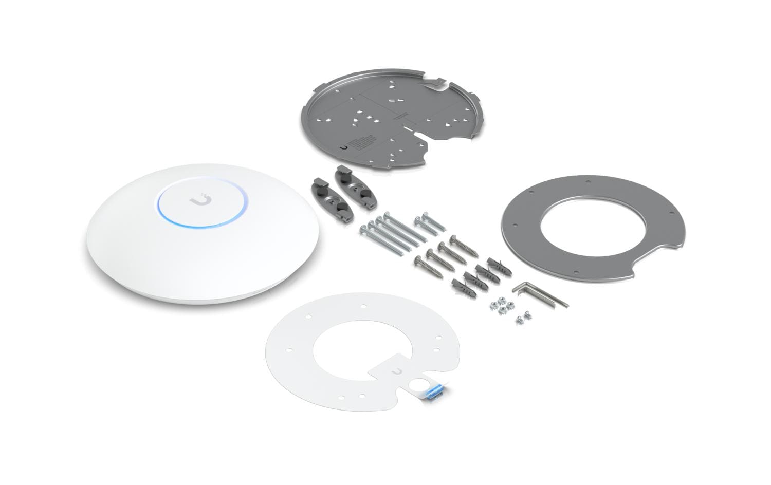 Ubiquiti UniFi U7 Pro Max Access Point – Wi-Fi 7, Tri-Band (2,4/5/6 GHz), bis 15,1 Gbit/s, 2,5GbE, PoE+, Wandmontage