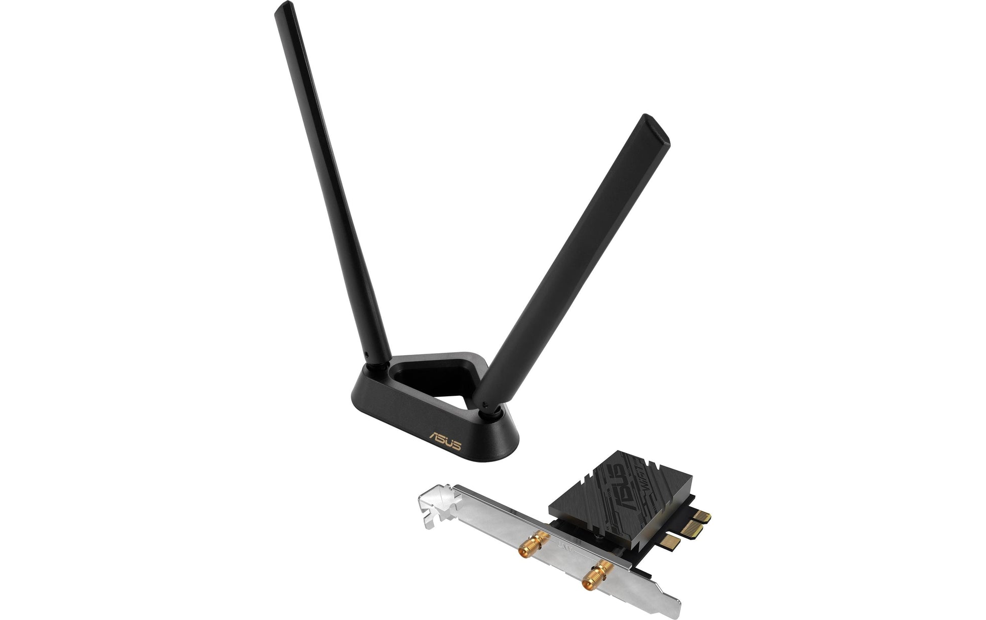 ASUS PCE-BE92BT PCIe WLAN-Karte – Wi-Fi 7 (802.11be), Tri-Band (2,4/5/6 GHz), 5764 Mbit/s, Bluetooth 5.4