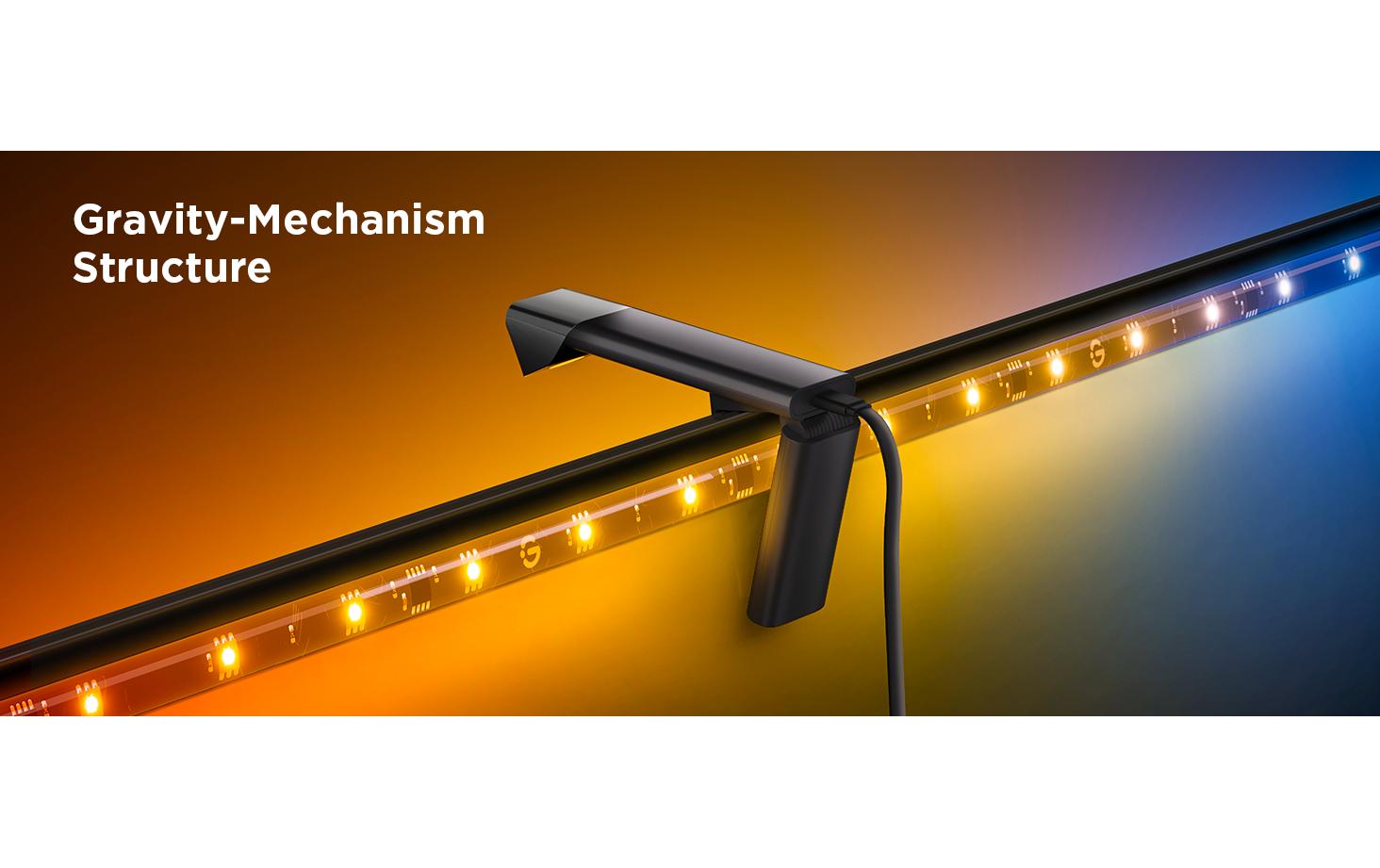 Govee Backlight Kit 2 – LED-Wandrahmen, RGBIC, Bluetooth, für Displays 55–65"