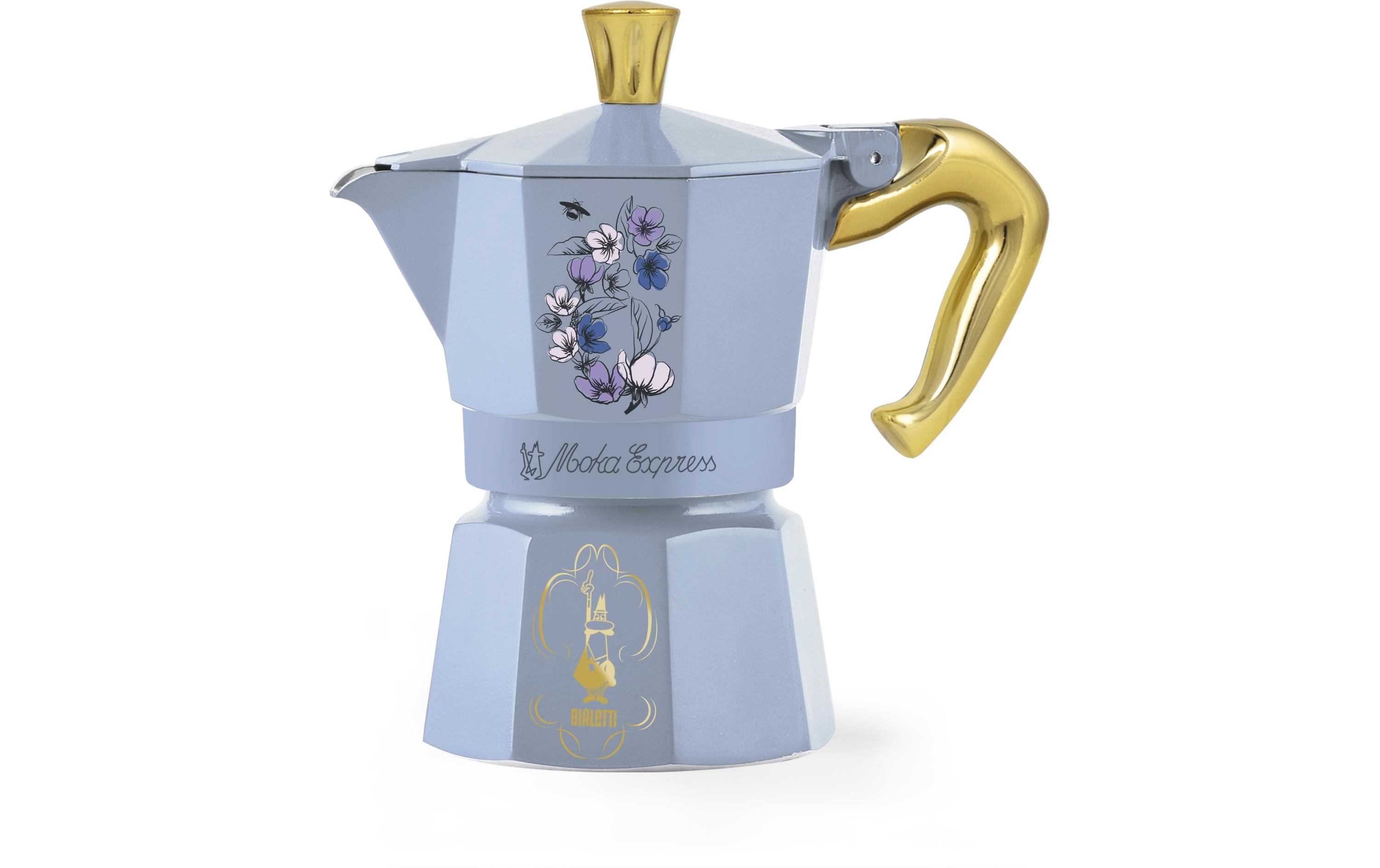 Bialetti Bridgerton Moka Express – Mokka-Kanne, Mehrfarbig
