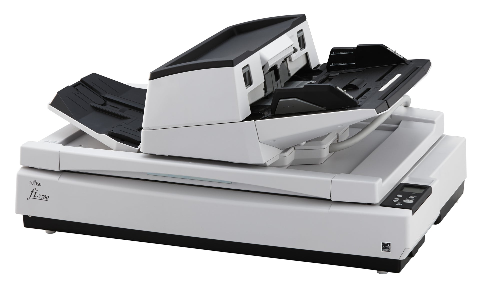 Ricoh FI-7700 – Flachbettscanner mit ADF, A3, Duplex, 100 Seiten pro Minute, 600 dpi, ADF 300 Blatt, USB