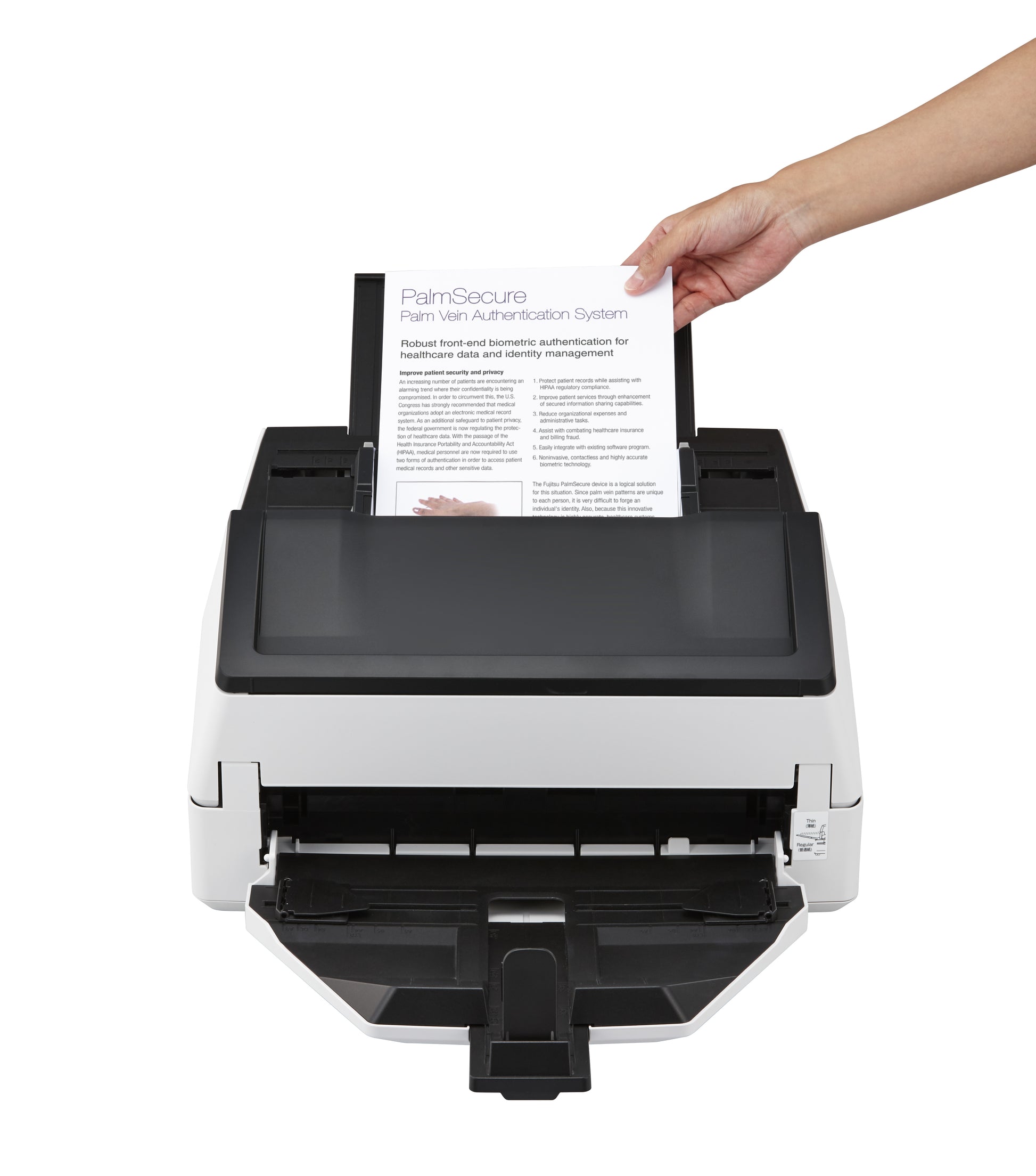 Ricoh fi-7600 – Einzugsscanner, A3, Duplex, 100 ppm, ADF 300 Blatt, USB
