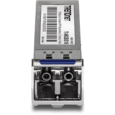 TRENDnet TI-MGBS10 SFP-Transceiver – 1,25 Gbit/s, Single-Mode LC, 1310 nm, 10 km, LX – Grau