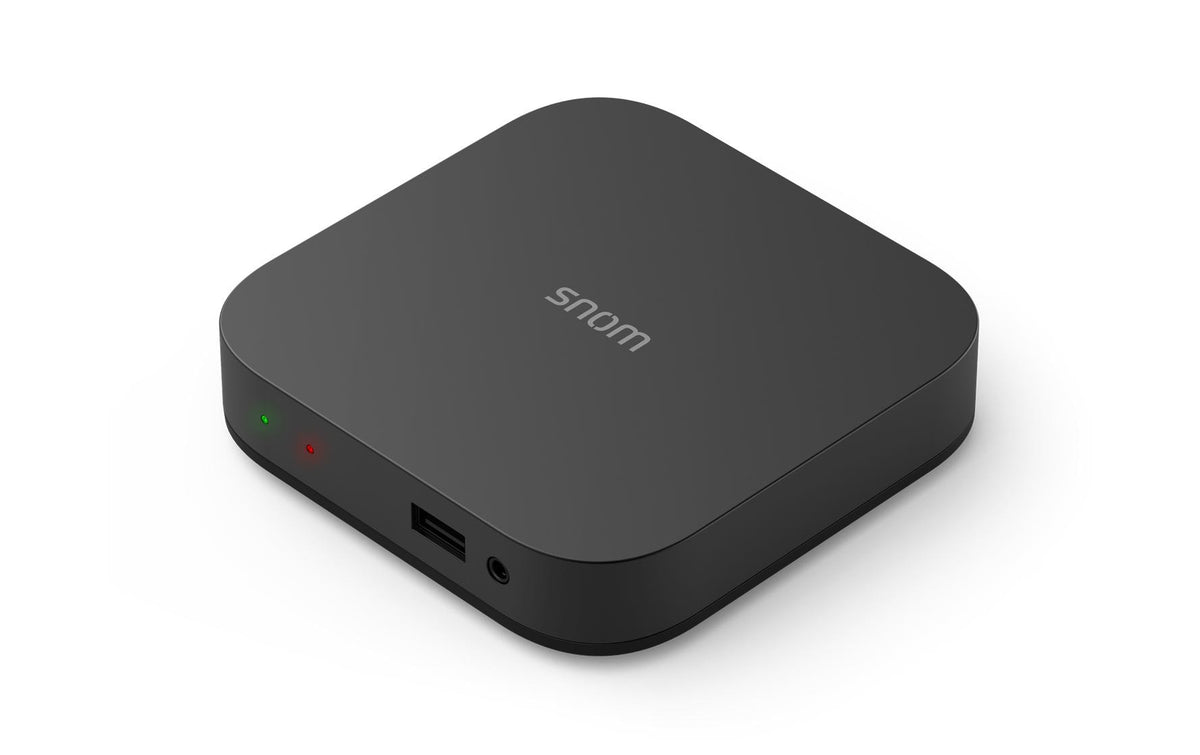 Snom SP800 – SIP-Tischtelefon, 8 SIP-Konten, Headset-Anschluss 3,5 mm Klinke, Schwarz