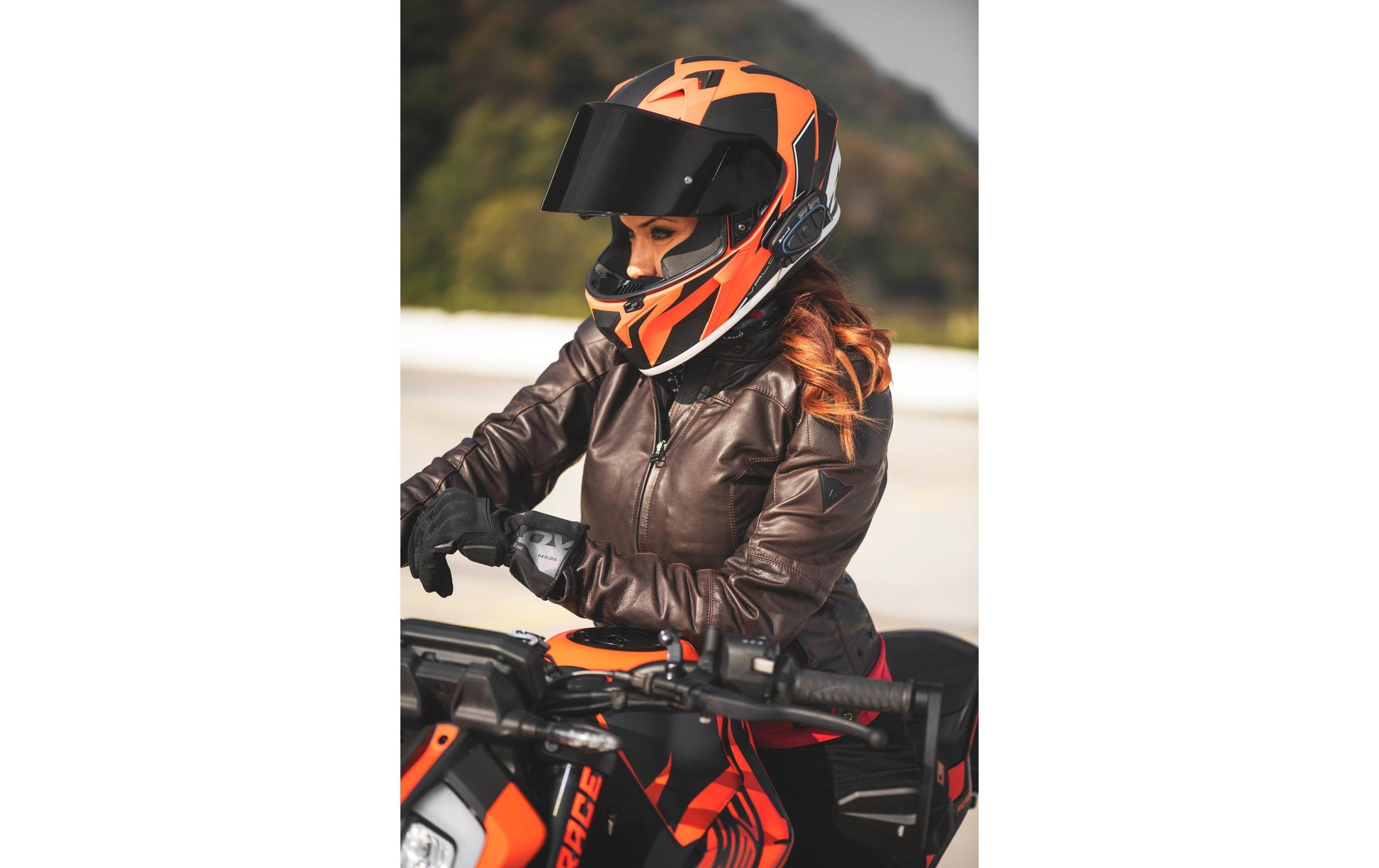 Midland BTX2 Pro S Lautsprechertelefon – Bluetooth – IPX6, für Motorrad – Schwarz/Blau
