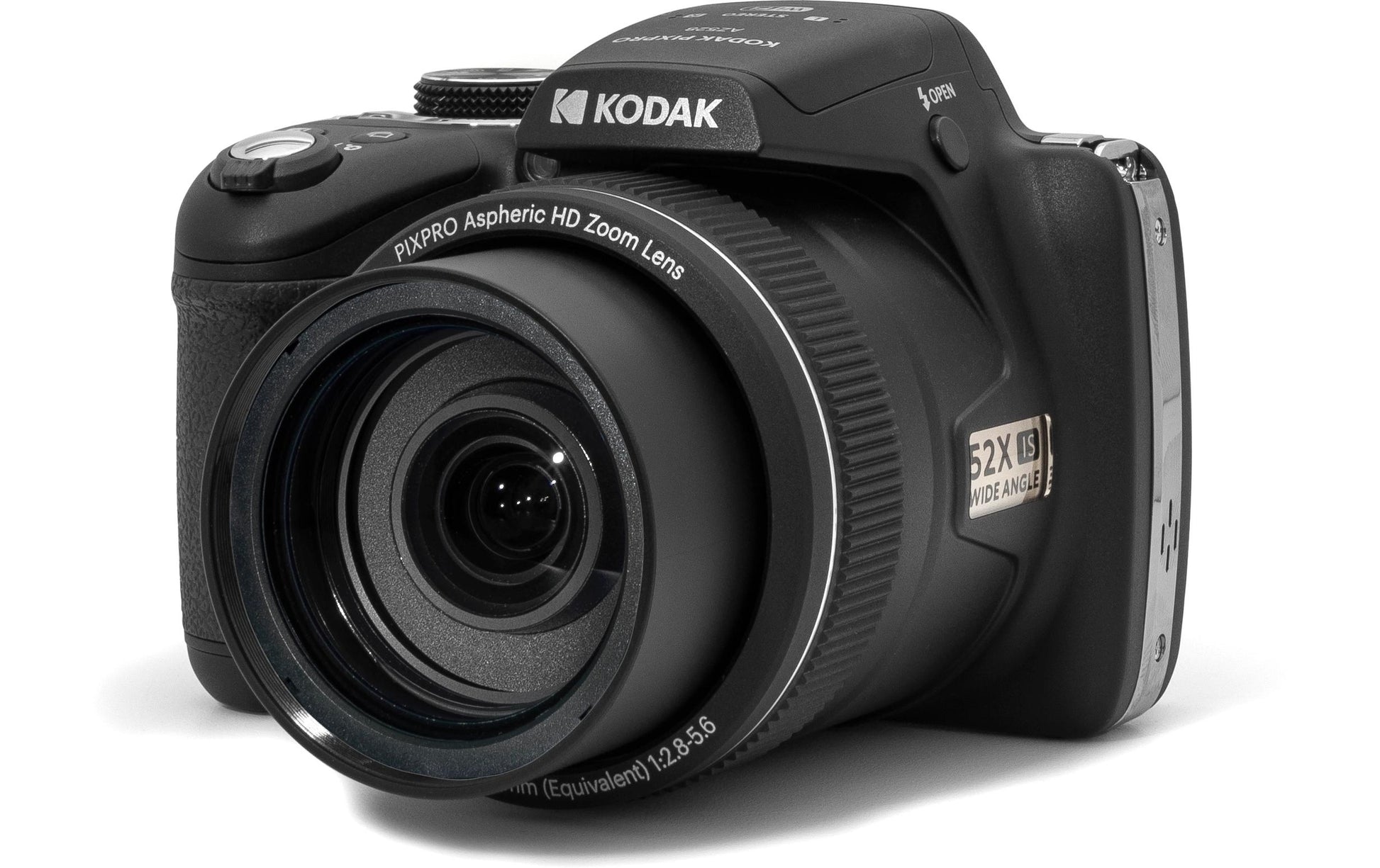 Kodak Pixpro AZ528 – Bridgekamera, 52× optischer Zoom, 16,8 MP 1/2,3", 1080p, Schwarz