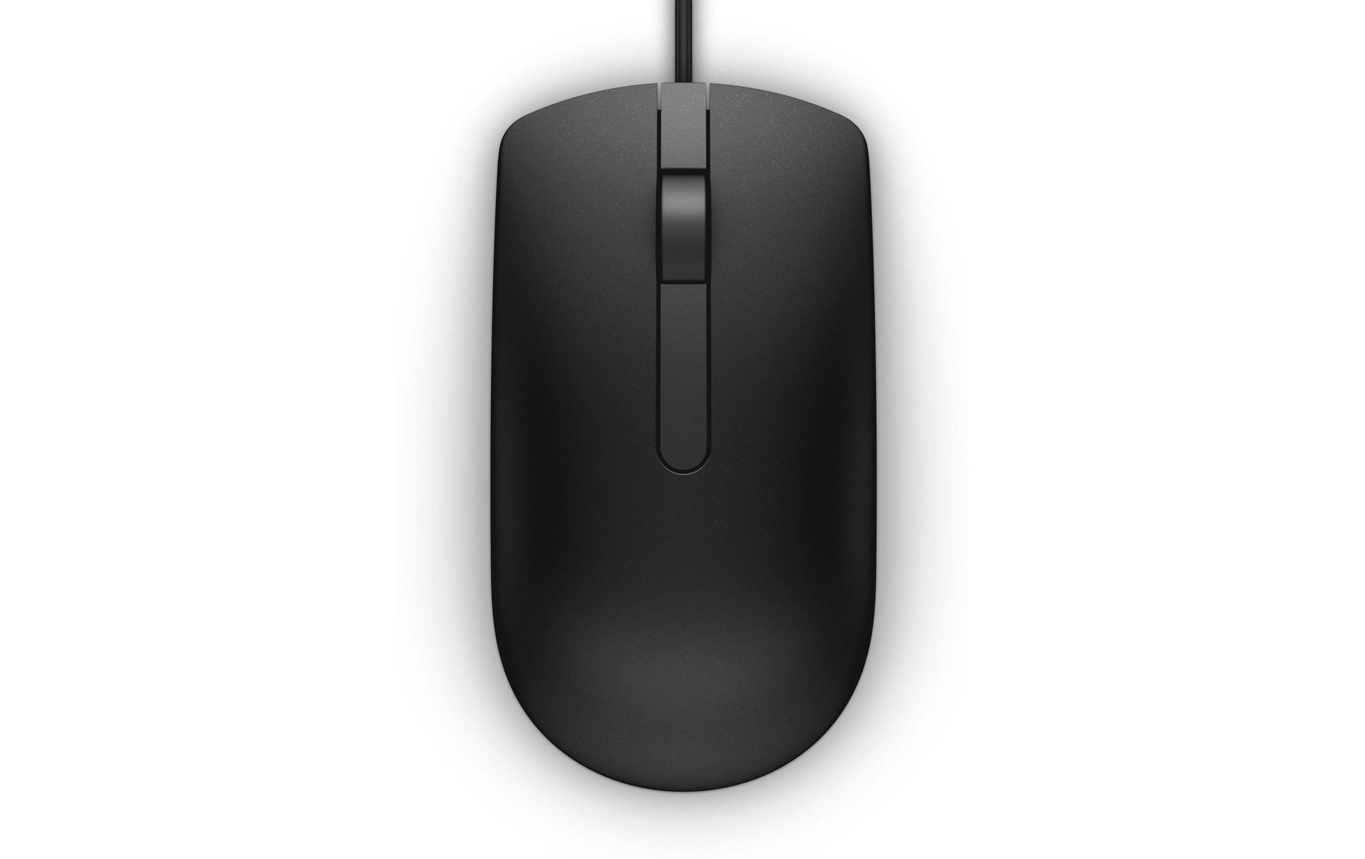 Dell MS116 – Maus – Kabelgebunden (USB‑A), beidhändig, Schwarz