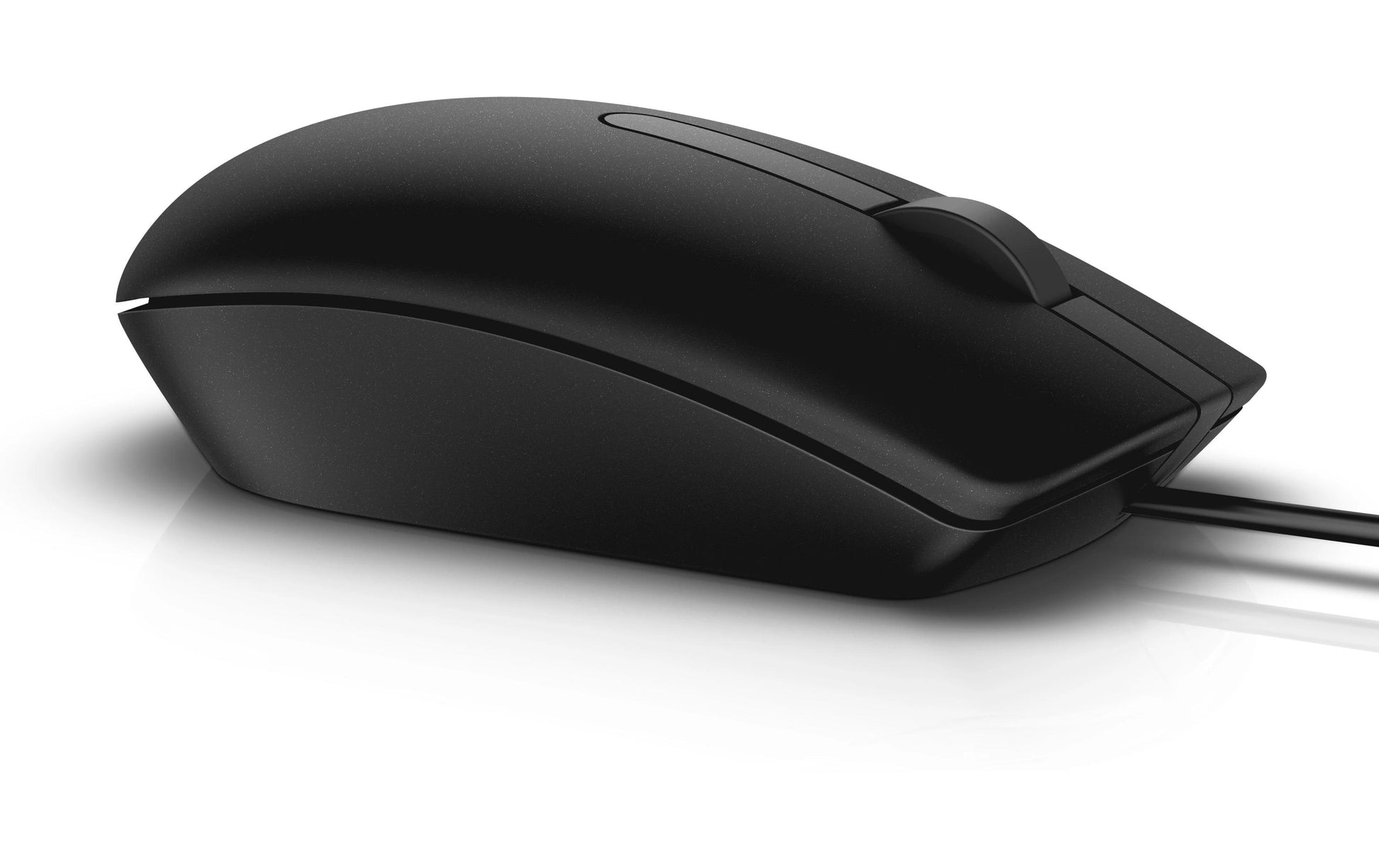 Dell MS116 – Maus – Kabelgebunden (USB‑A), beidhändig, Schwarz