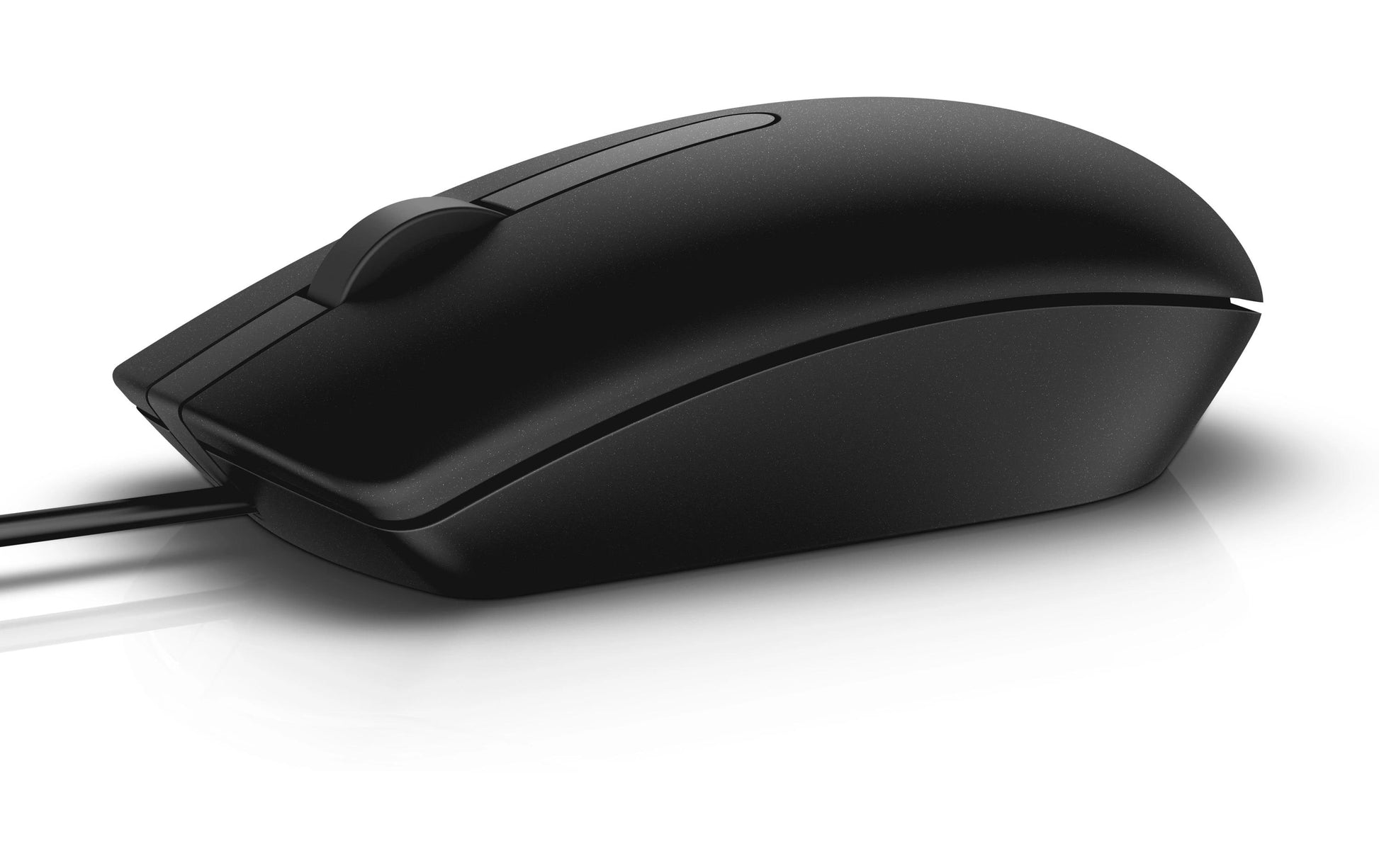 Dell MS116 – Maus – Kabelgebunden (USB‑A), beidhändig, Schwarz